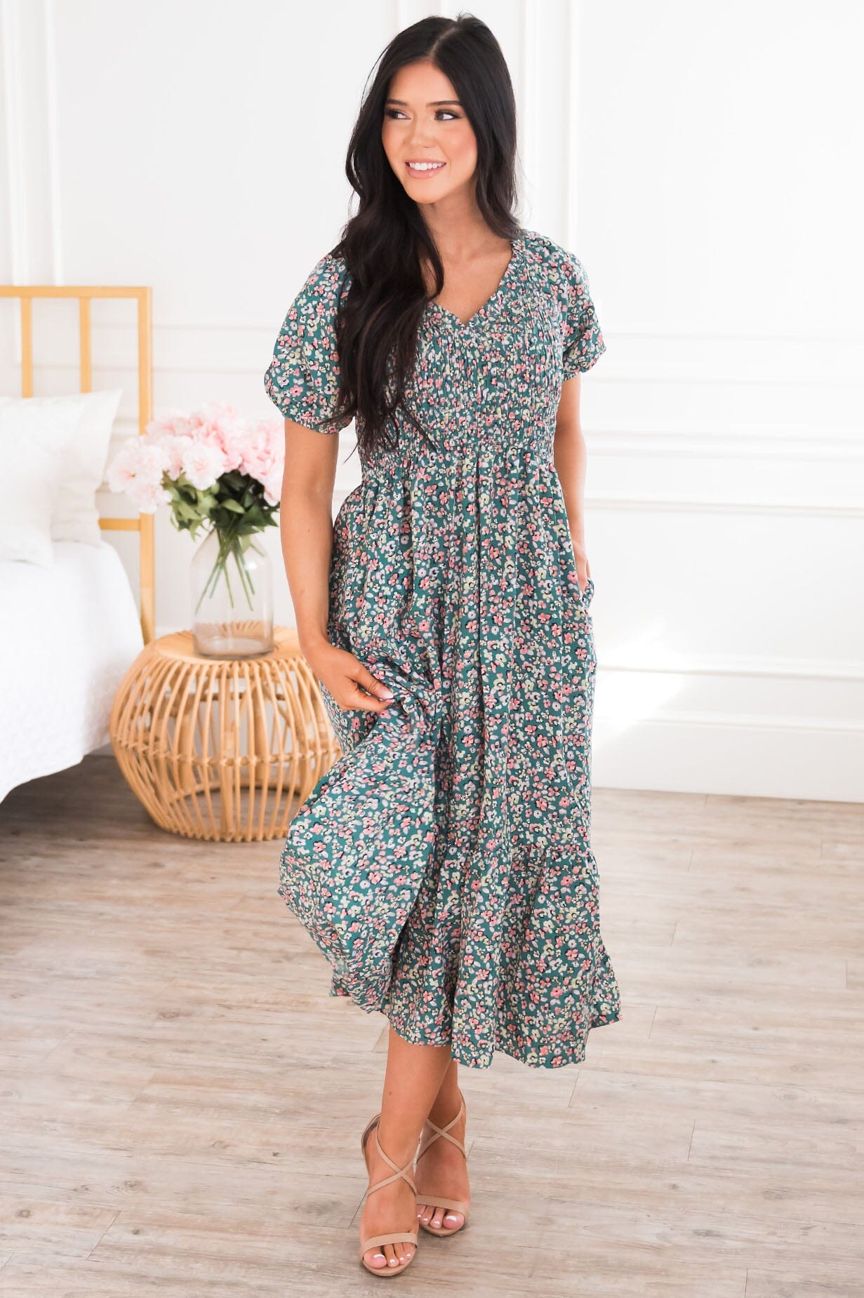 The Della Modest Dresses vendor-unknown