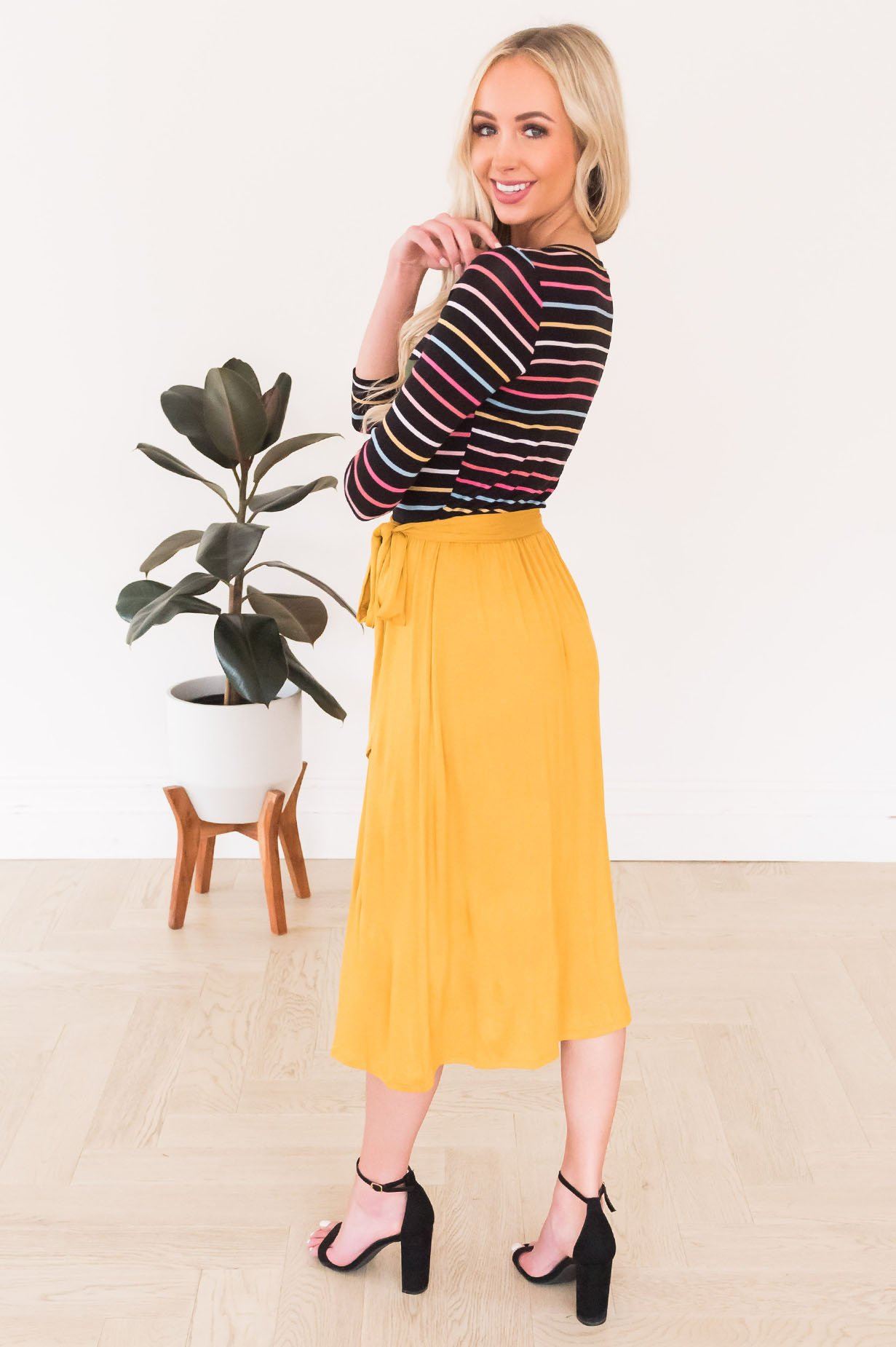 The Tiana Double Pocket Modest Dresses vendor-unknown