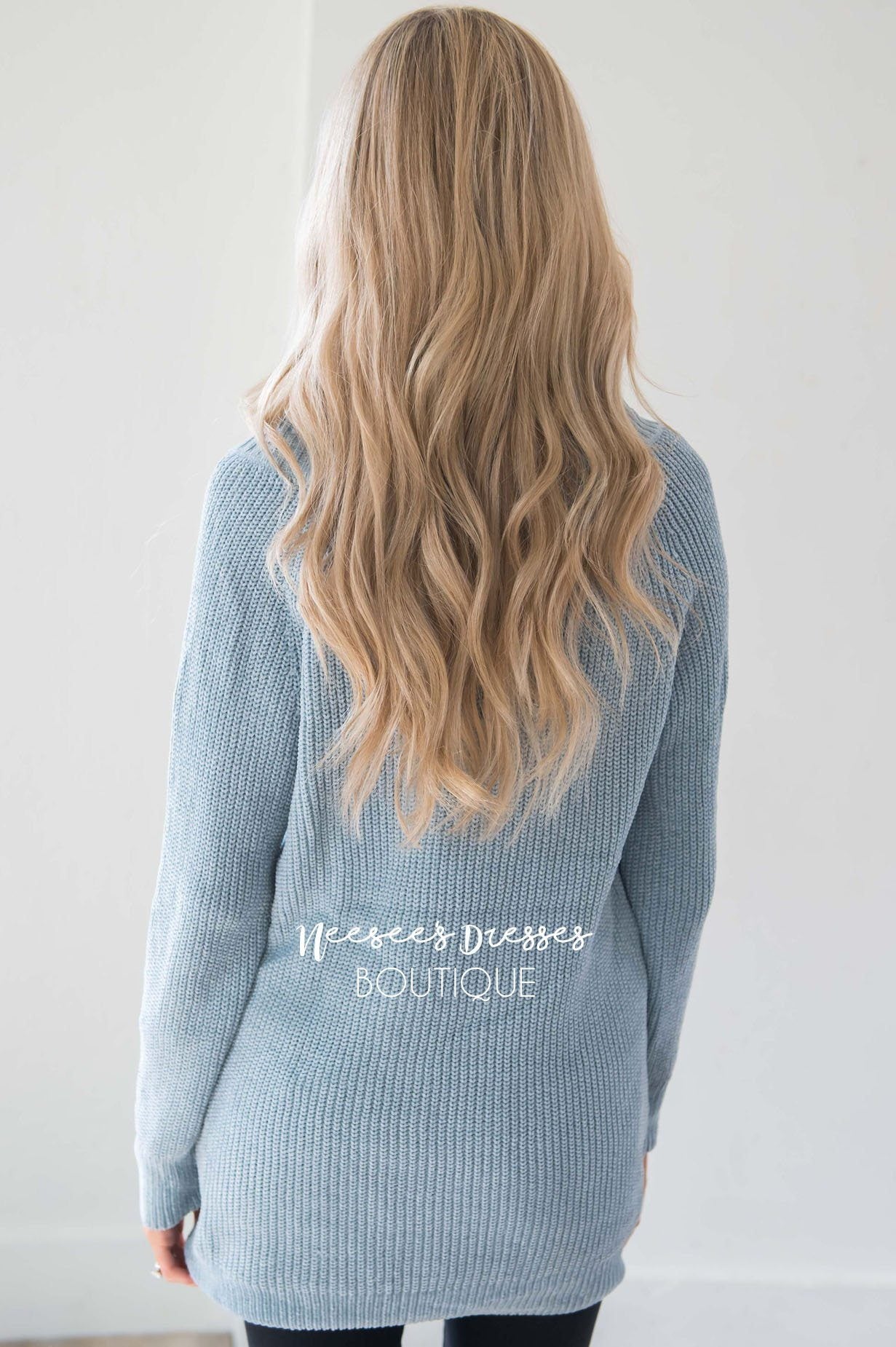 Chenille Knit V-Neck Lace Trim Sweater Tops vendor-unknown