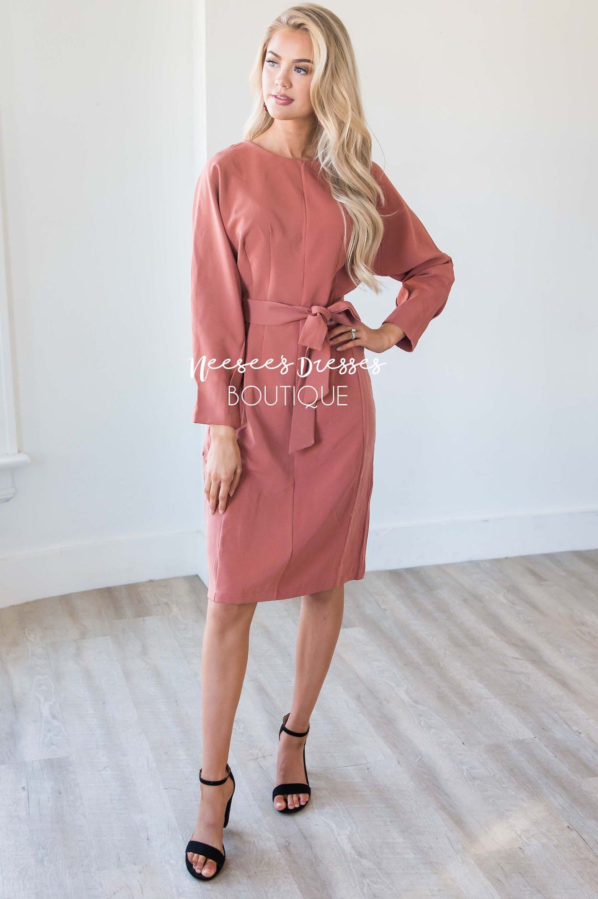 The Elena Modest Dresses vendor-unknown