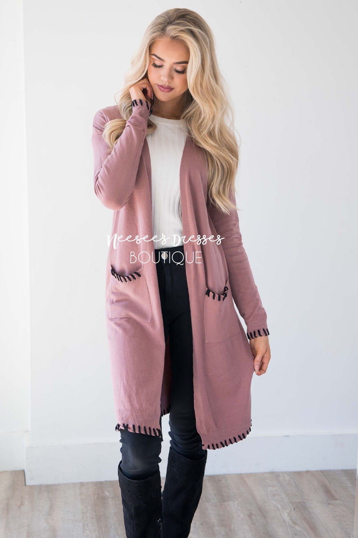Where My Heart Leads Duster Cardigan Curvy vendor-unknown