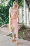 The Kalissa Overall Dress Modest Dresses vendor-unknown S Dusty Pink