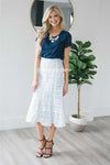 Graceful Mermaid Lace Skirt Skirts vendor-unknown S Ice Blue
