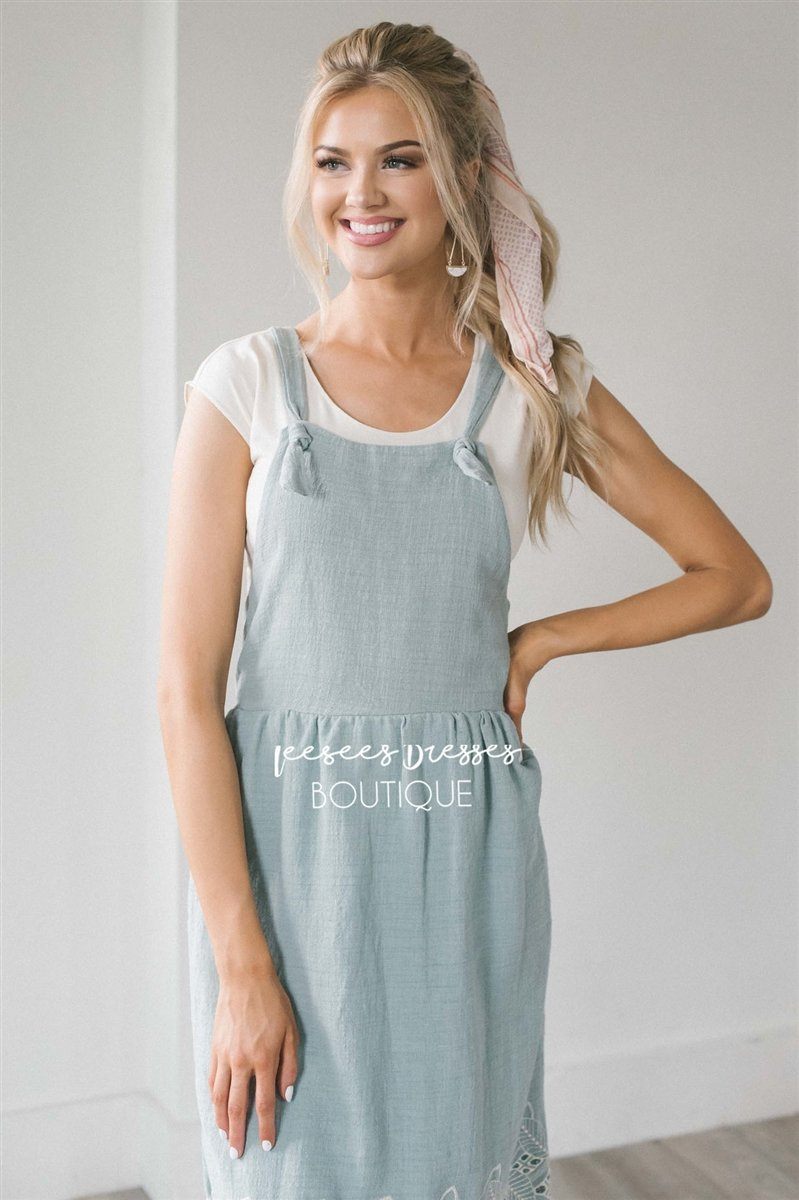 The Kalissa Overall Dress Modest Dresses vendor-unknown