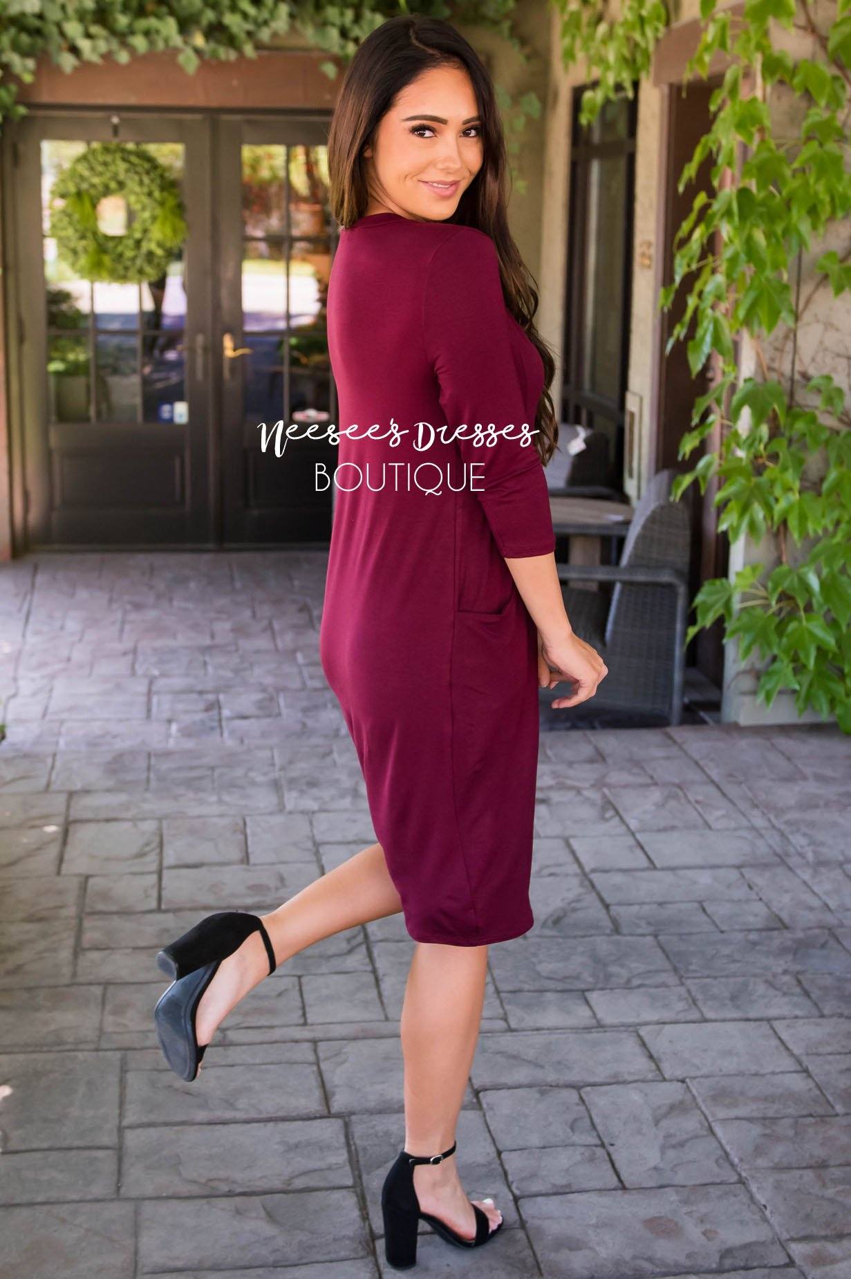 The Ebonnie Modest Dresses vendor-unknown