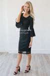 The April Modest Dresses vendor-unknown Black XS