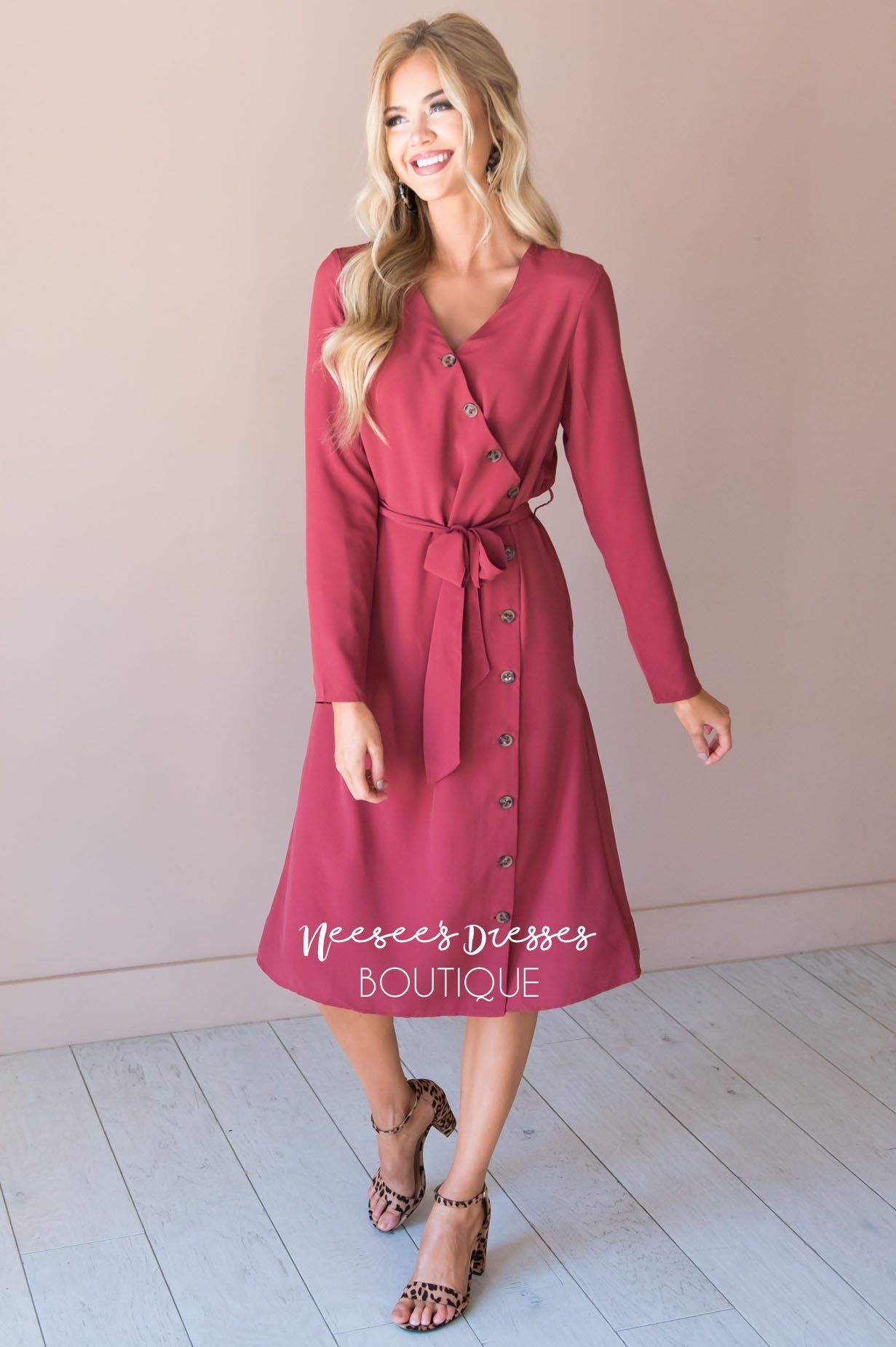 The Elaina Modest Dresses vendor-unknown