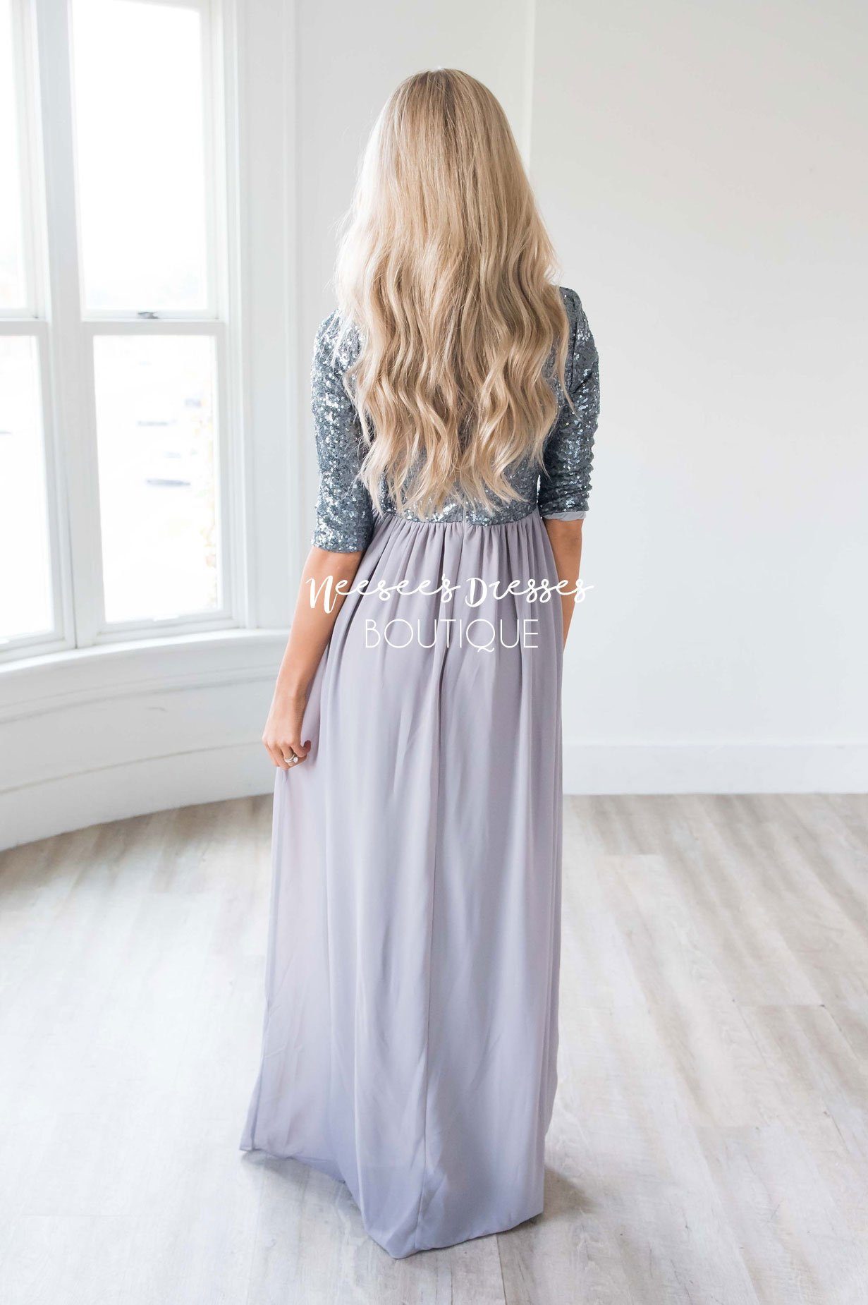 The Elsa Modest Dresses vendor-unknown