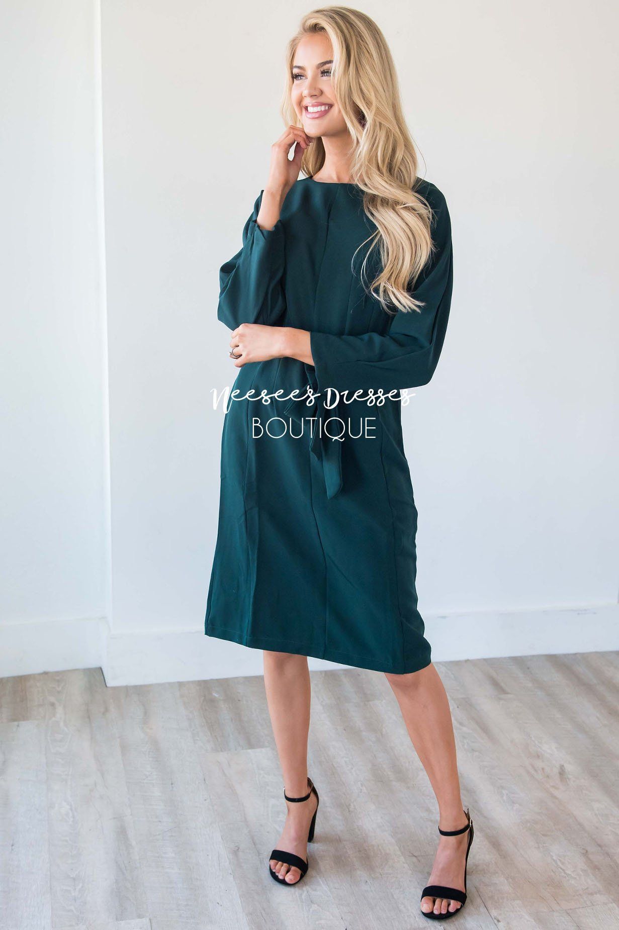 The Elena Modest Dresses vendor-unknown