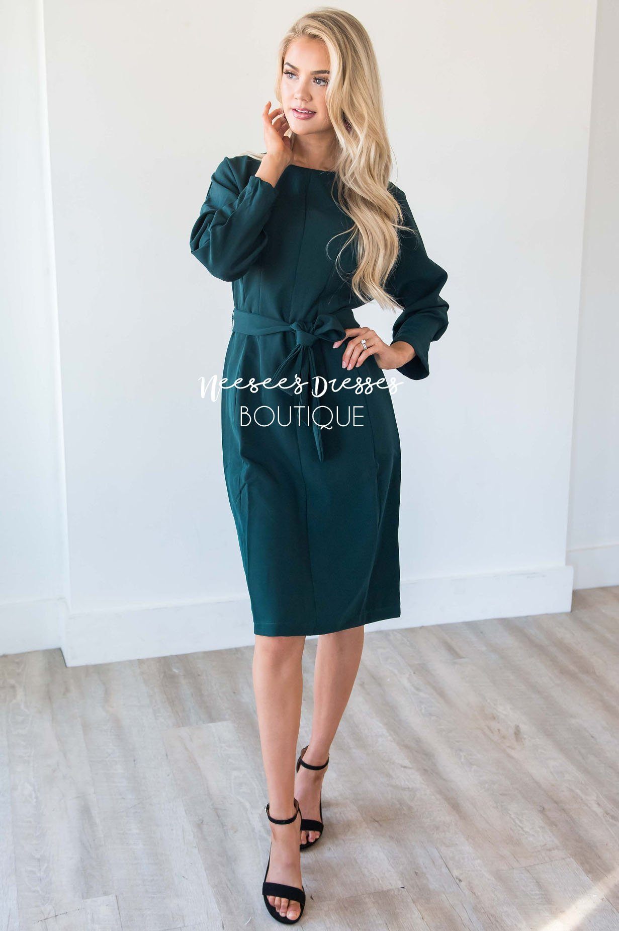 The Elena Modest Dresses vendor-unknown