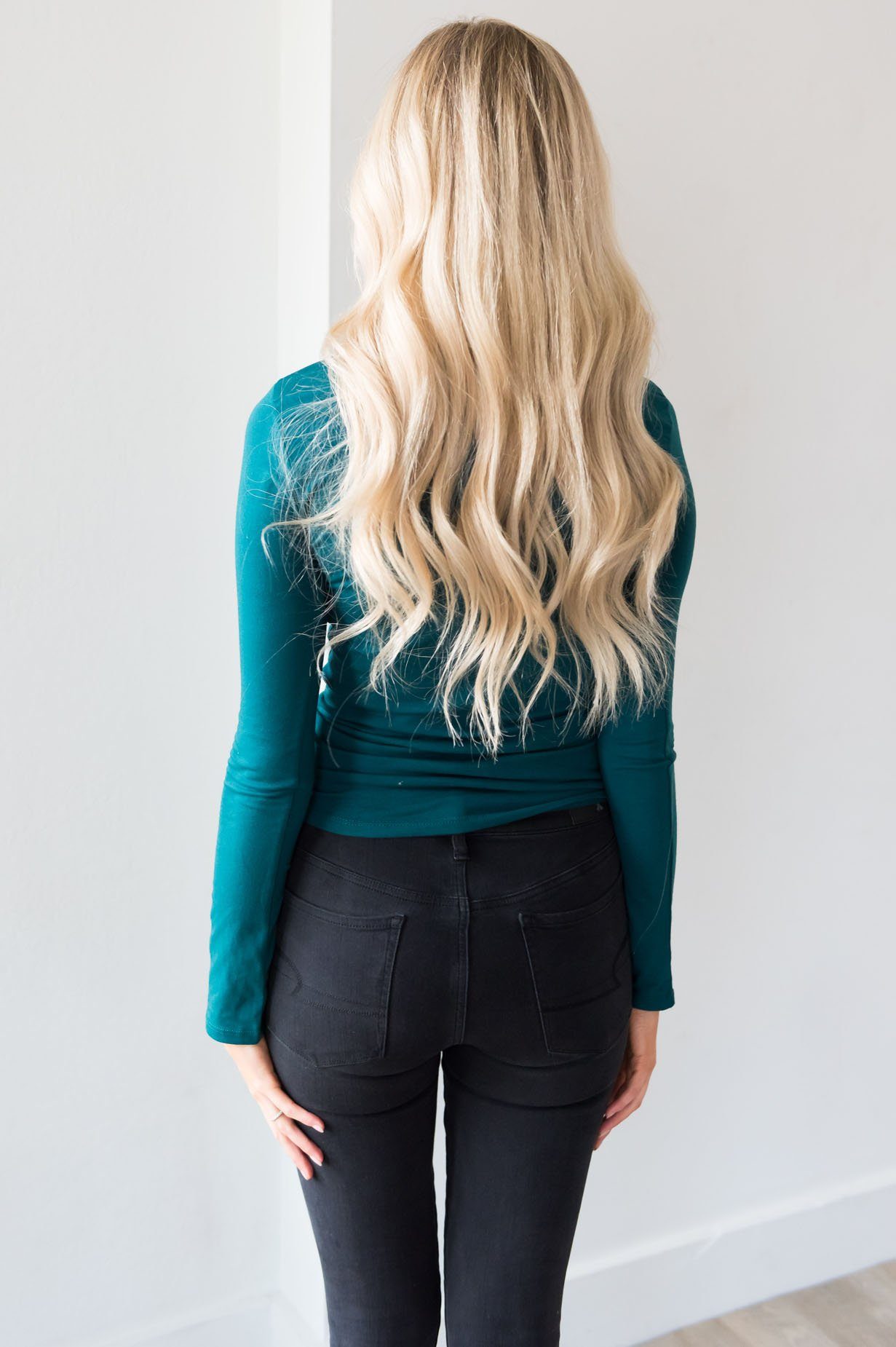 Get Close To Me Modest Turtleneck Tops vendor-unknown