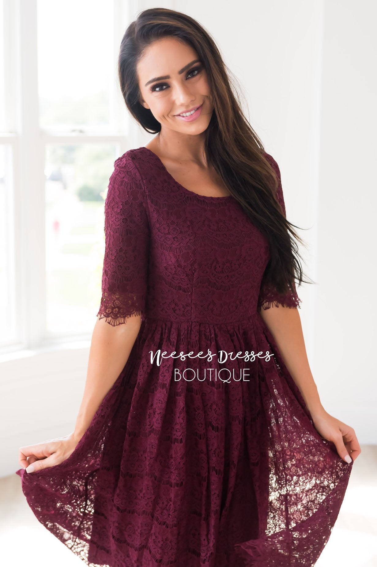 The Evelyn Modest Dresses vendor-unknown