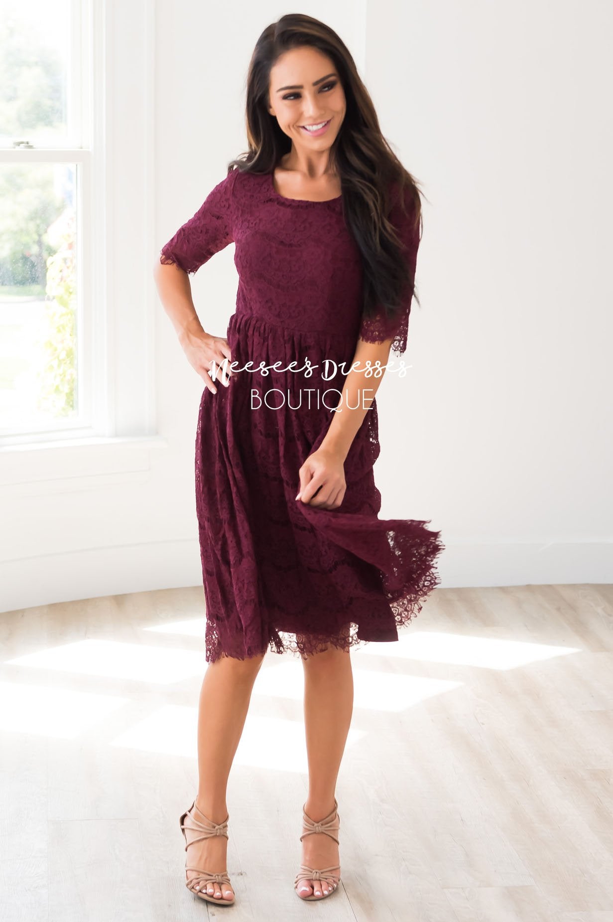 The Evelyn Modest Dresses vendor-unknown