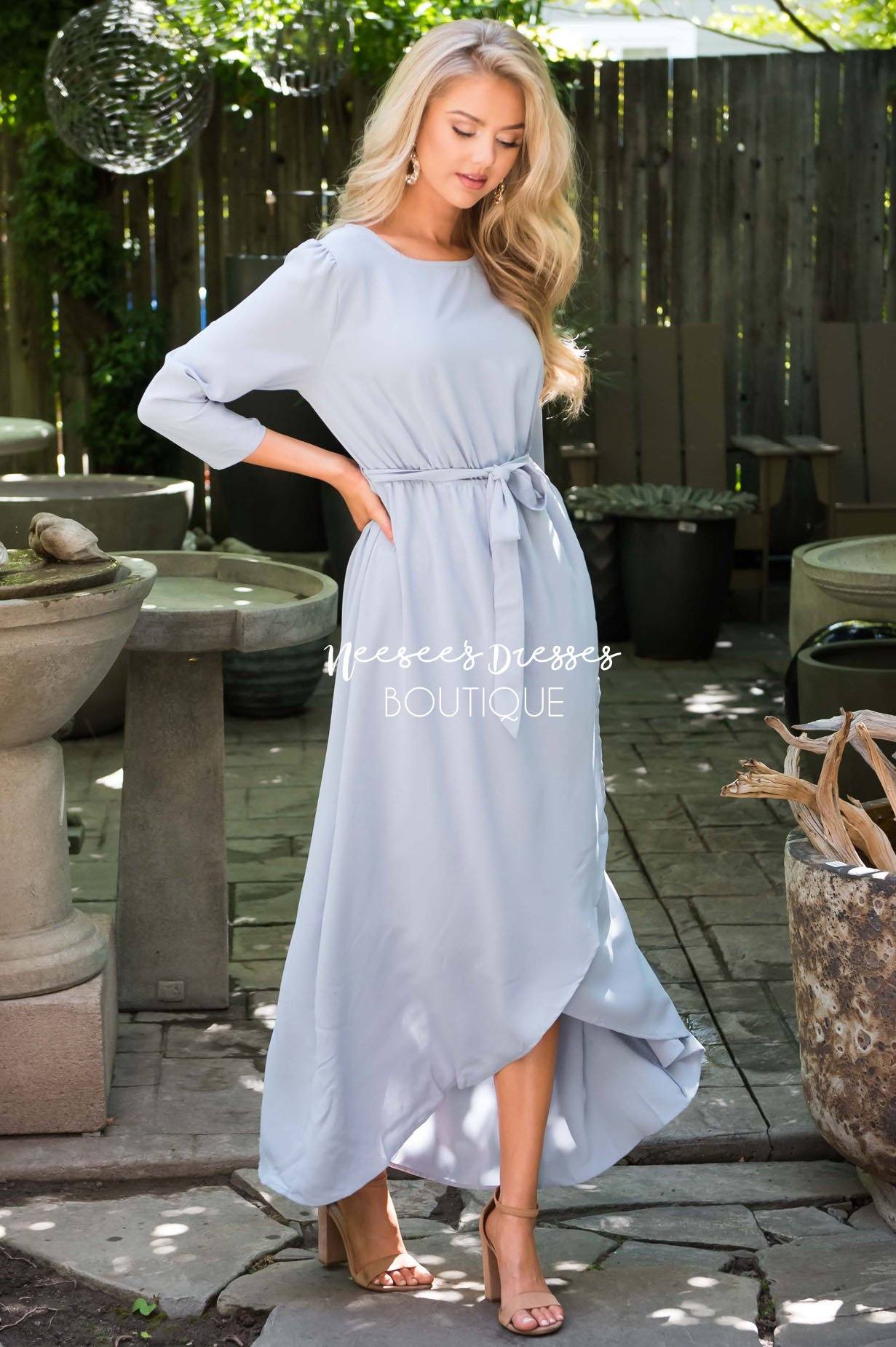 The Erica Modest Dresses vendor-unknown