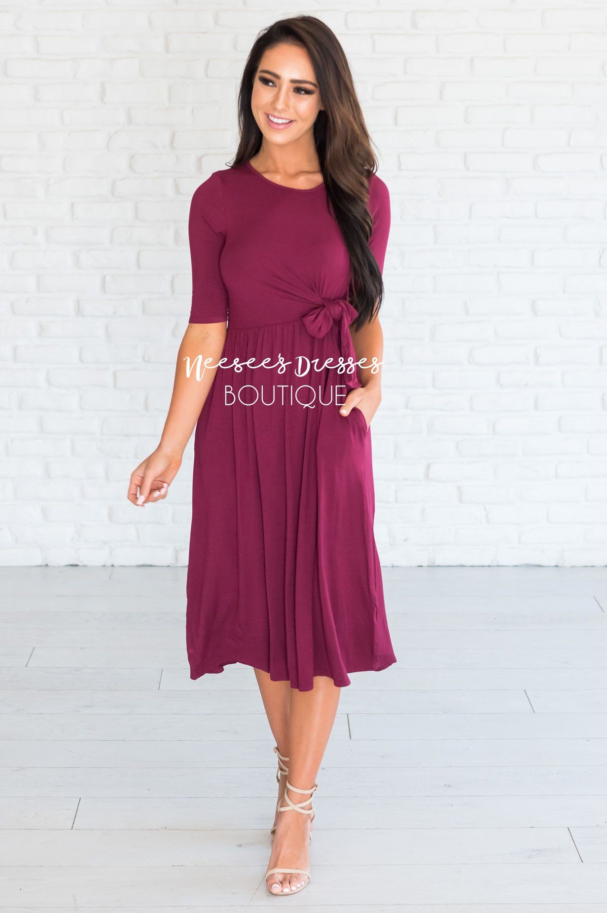 The Estella Modest Dresses vendor-unknown