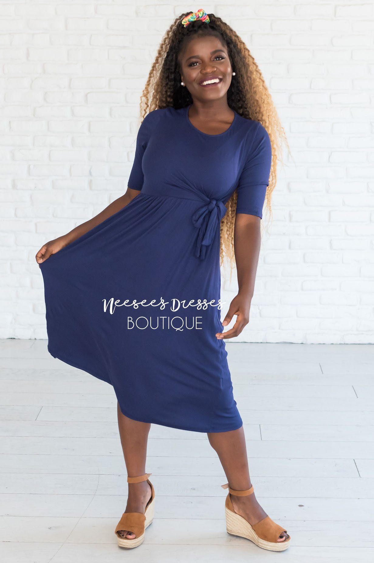 The Estella Modest Dresses vendor-unknown