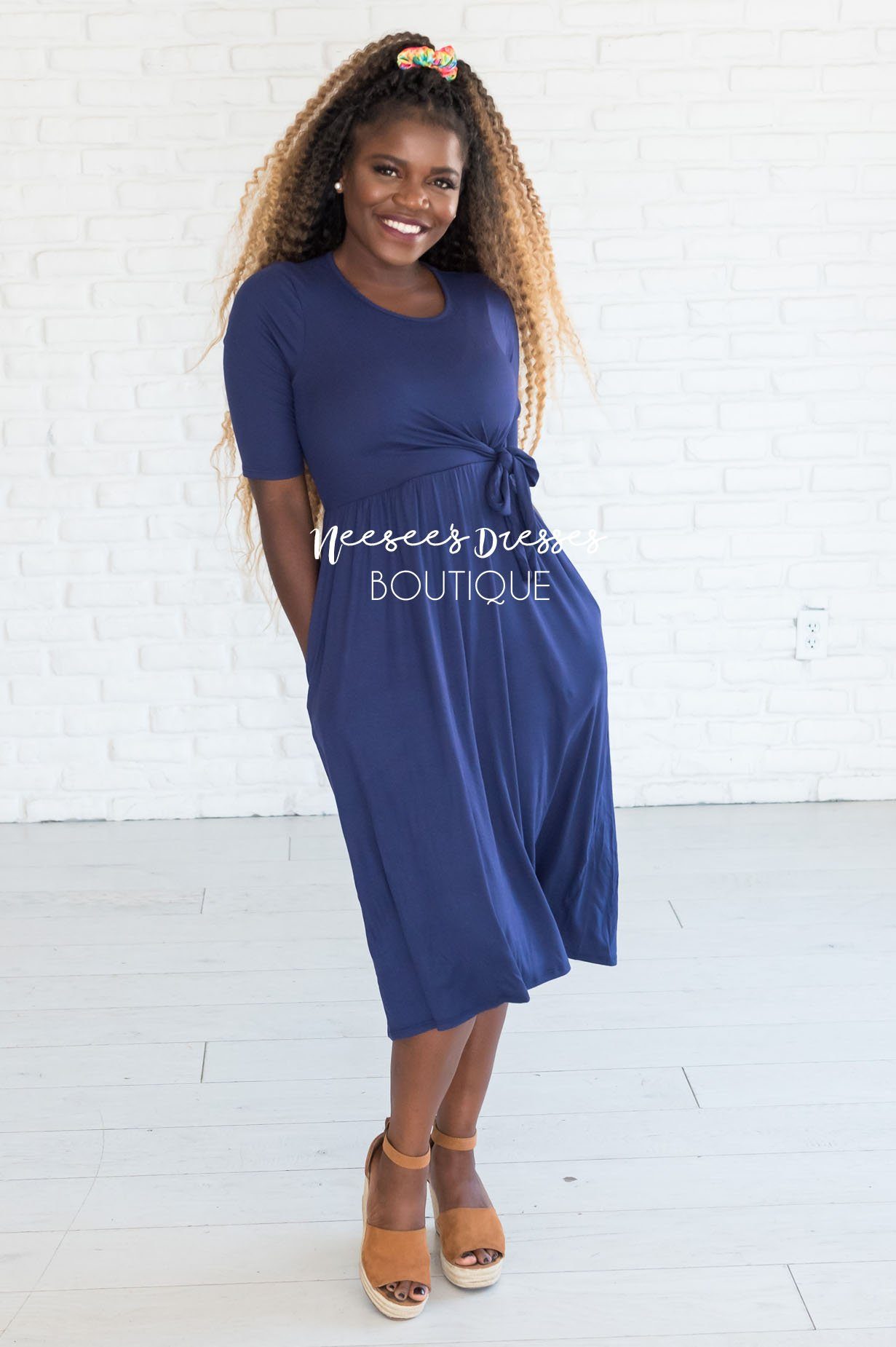 The Estella Modest Dresses vendor-unknown