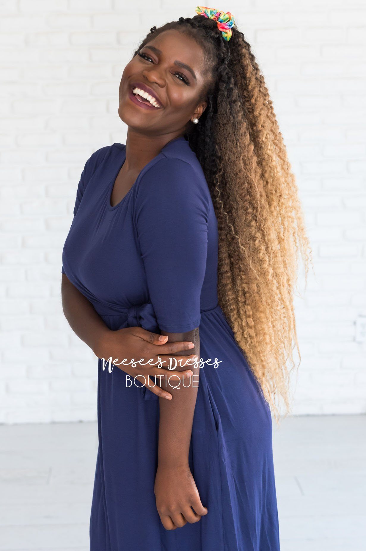 The Estella Modest Dresses vendor-unknown