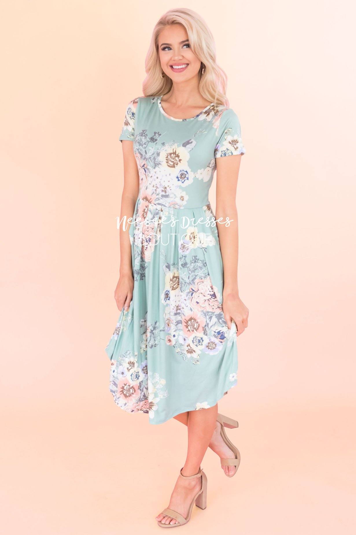 The Evelyn Modest Dresses vendor-unknown