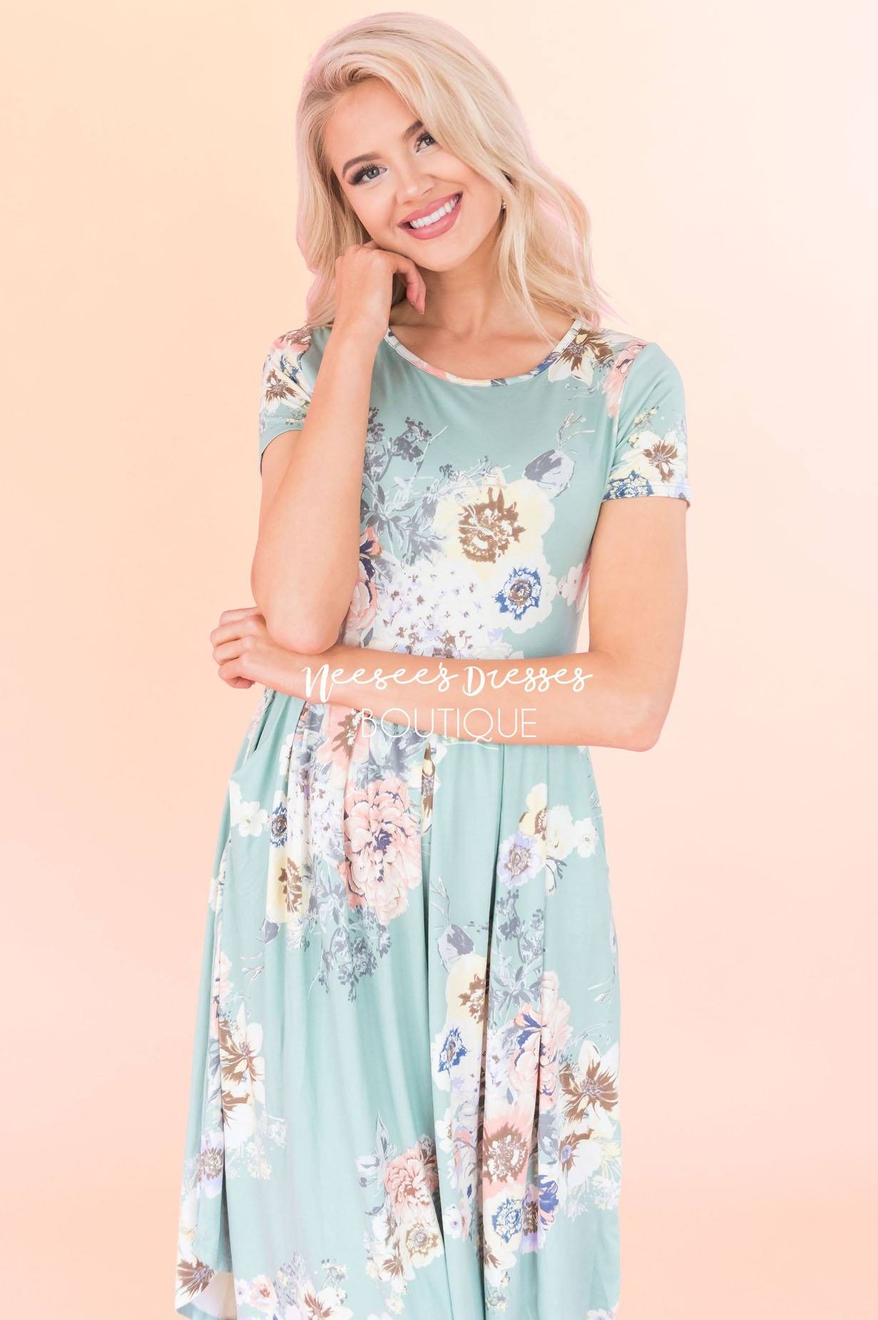 The Evelyn Modest Dresses vendor-unknown