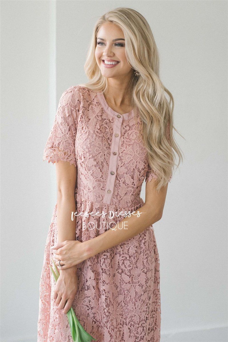 The Maggie Lace Dress Modest Dresses vendor-unknown
