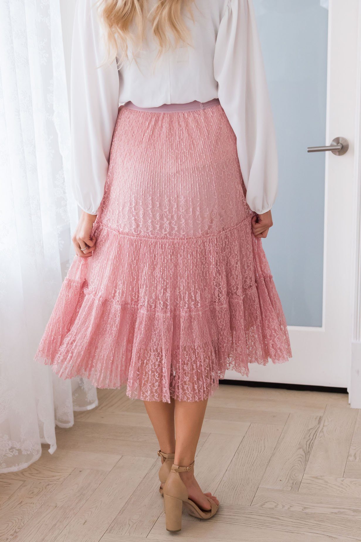 Faithful Hope Modest Lace Skirt Skirts vendor-unknown