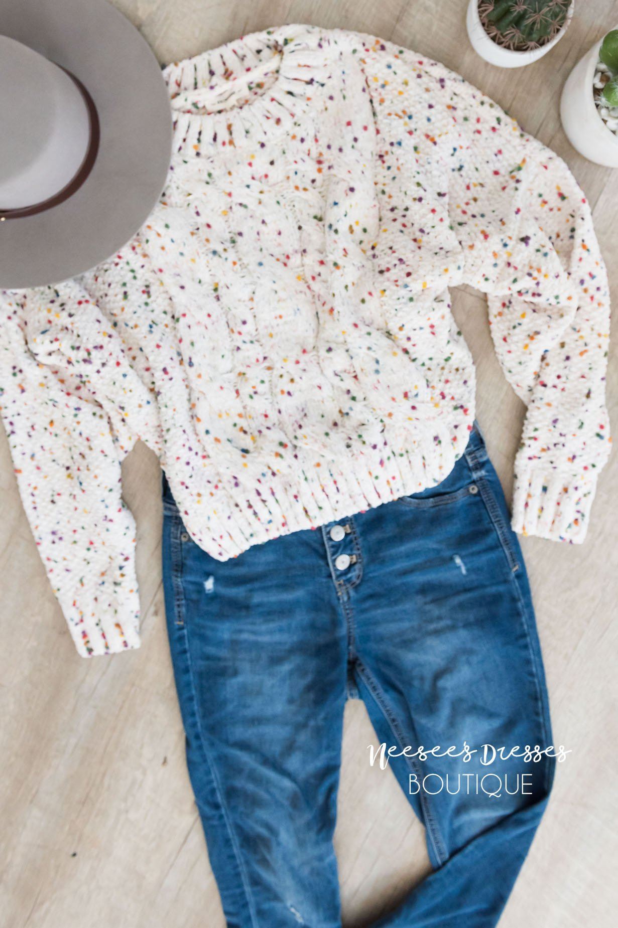 Feeling Fall Modest Sweater Modest Dresses vendor-unknown