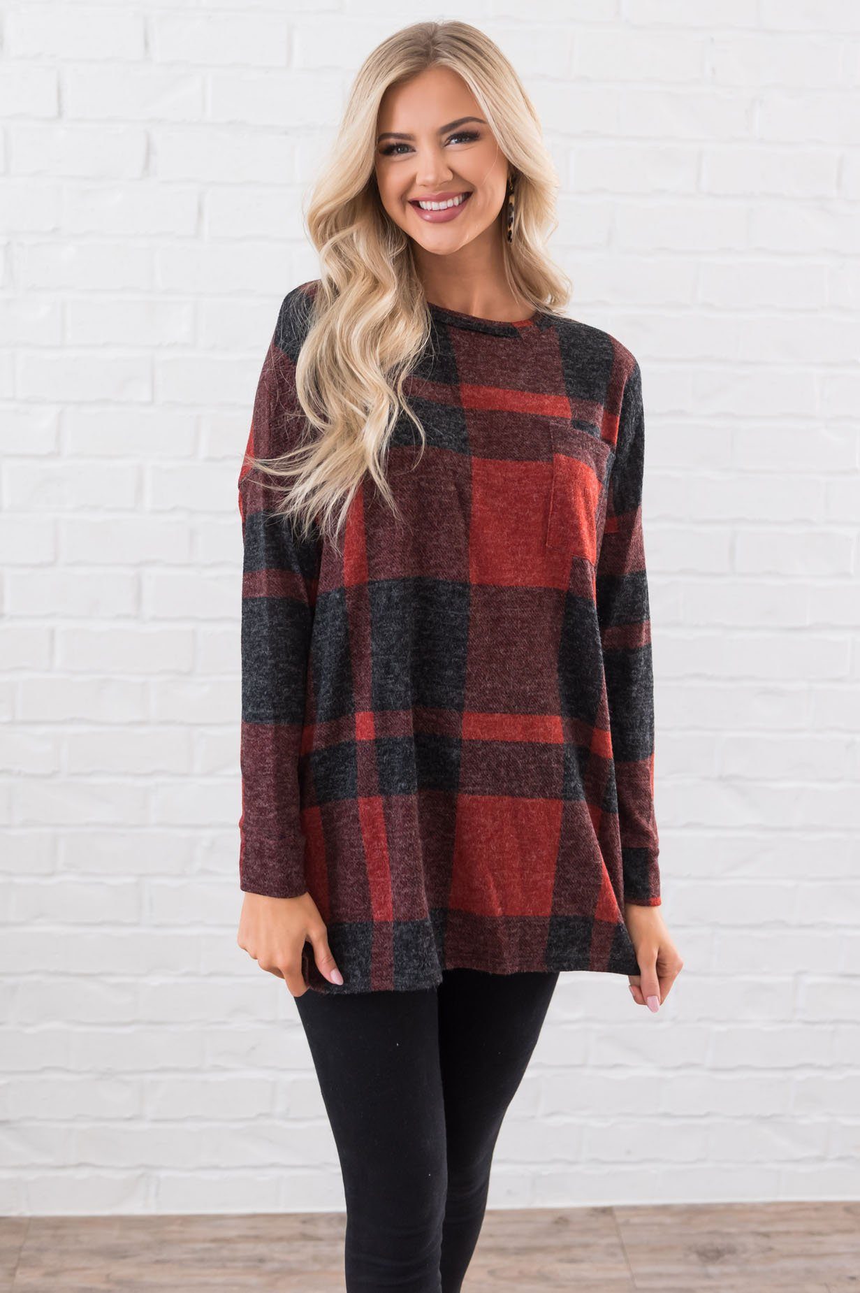 A Day In The Woods Modest Top Modest Dresses vendor-unknown