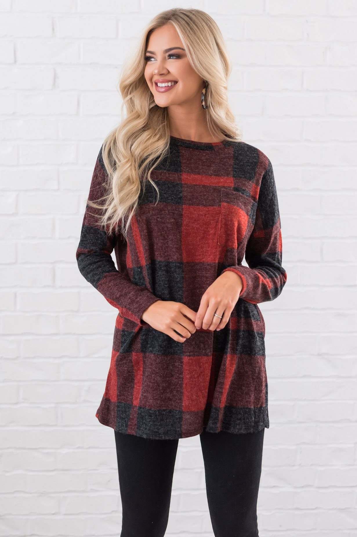 A Day In The Woods Modest Top Modest Dresses vendor-unknown