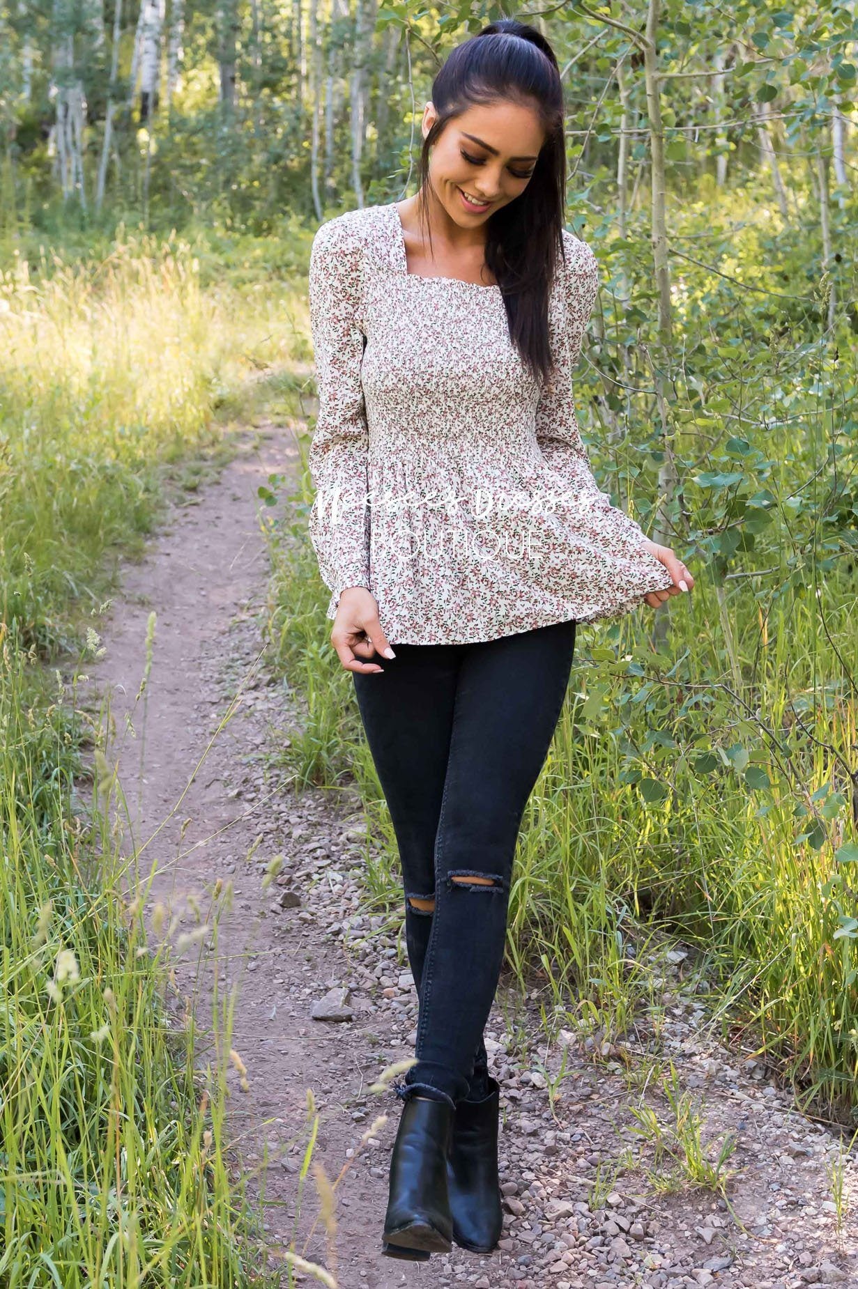 Simply Precious Modest Blouse Modest Dresses vendor-unknown