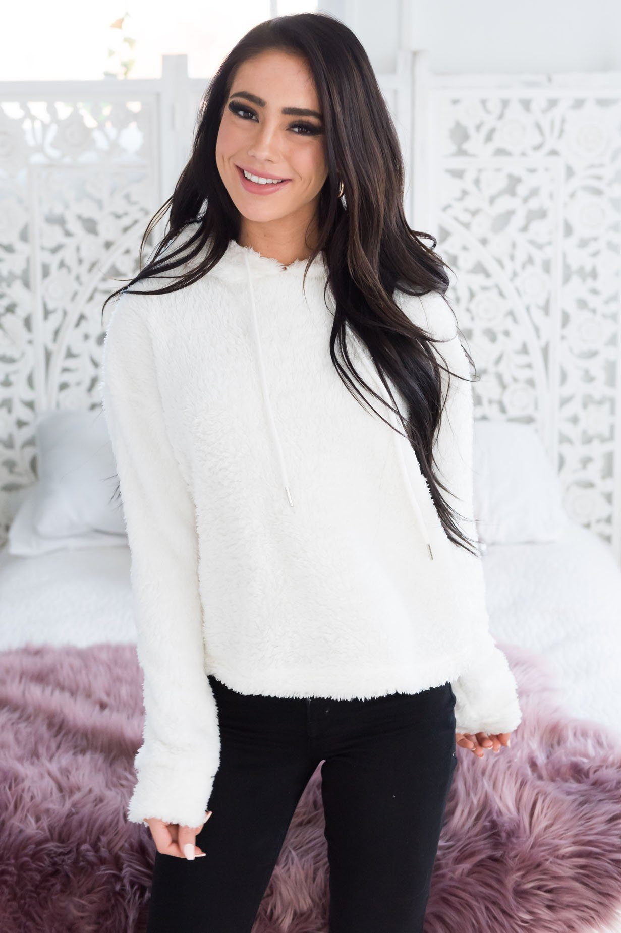 Many Cuddles Modest Hoodie Modest Dresses vendor-unknown