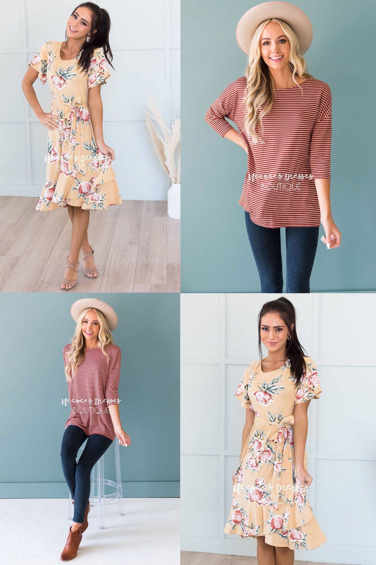 Labor Day Grab Bag #5 Modest Dresses vendor-unknown