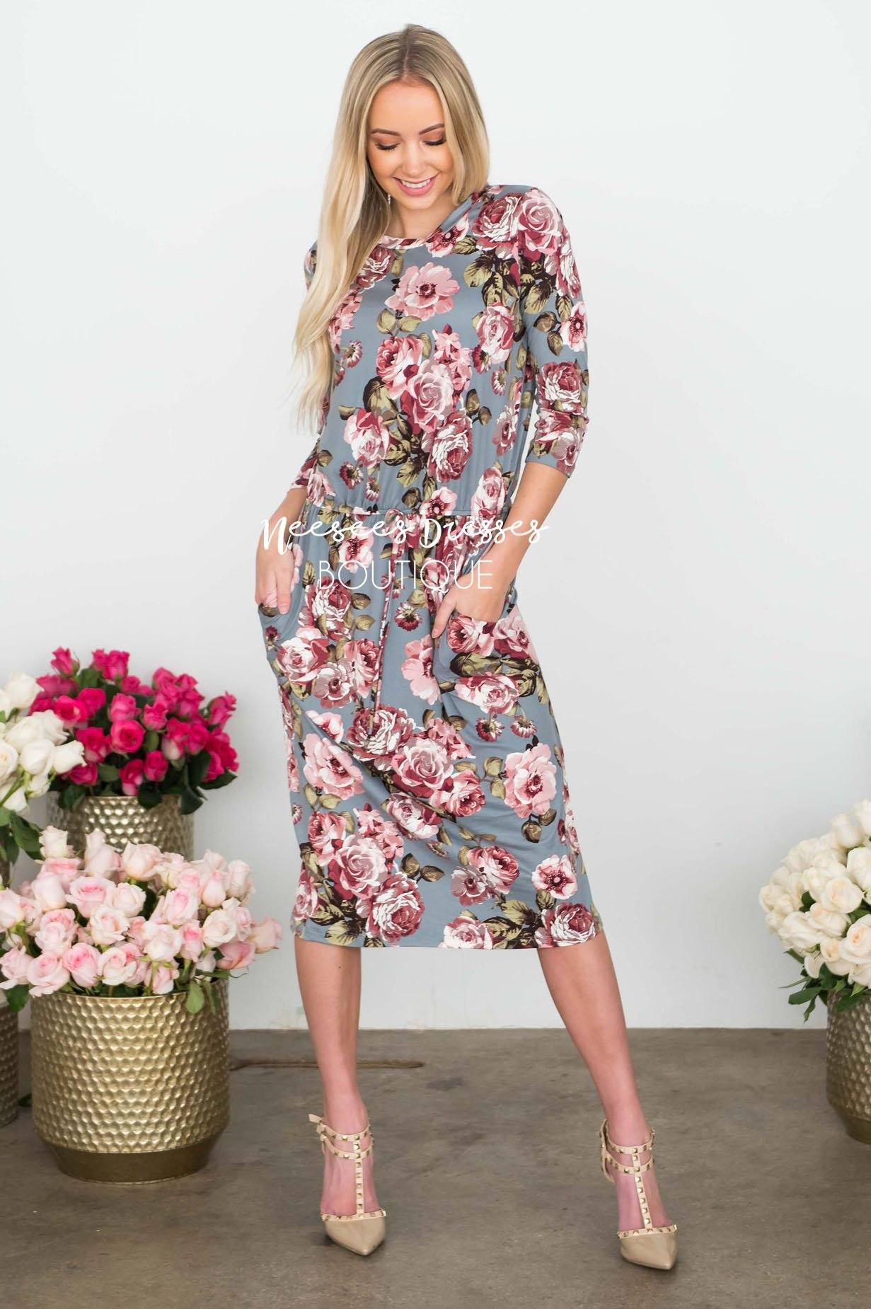 The Serena Modest Dresses vendor-unknown