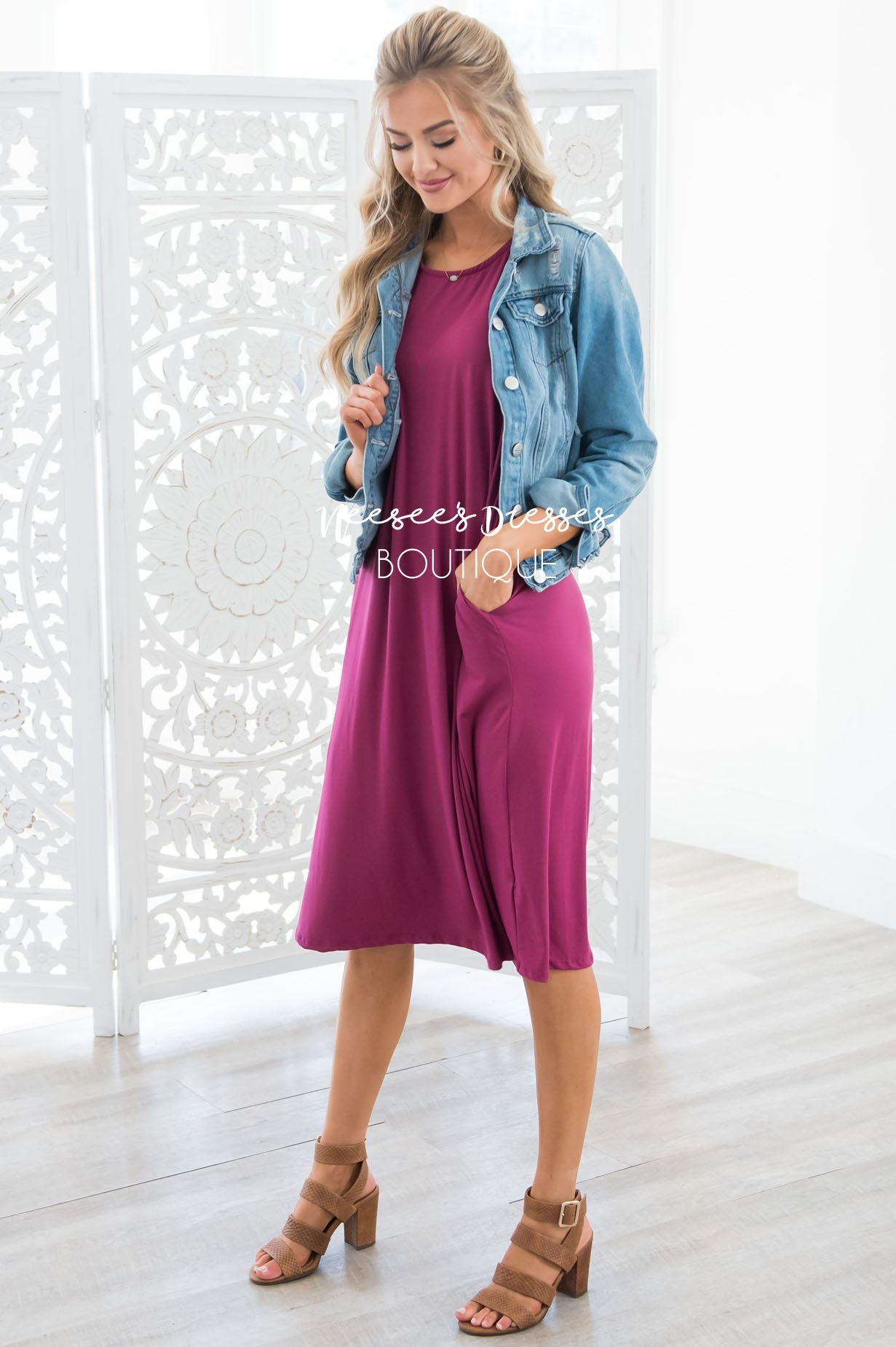 The Greer Modest Dresses vendor-unknown