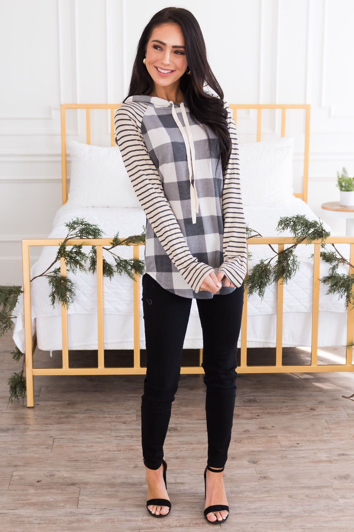 Sheer Delight Modest Hoodie Modest Dresses vendor-unknown