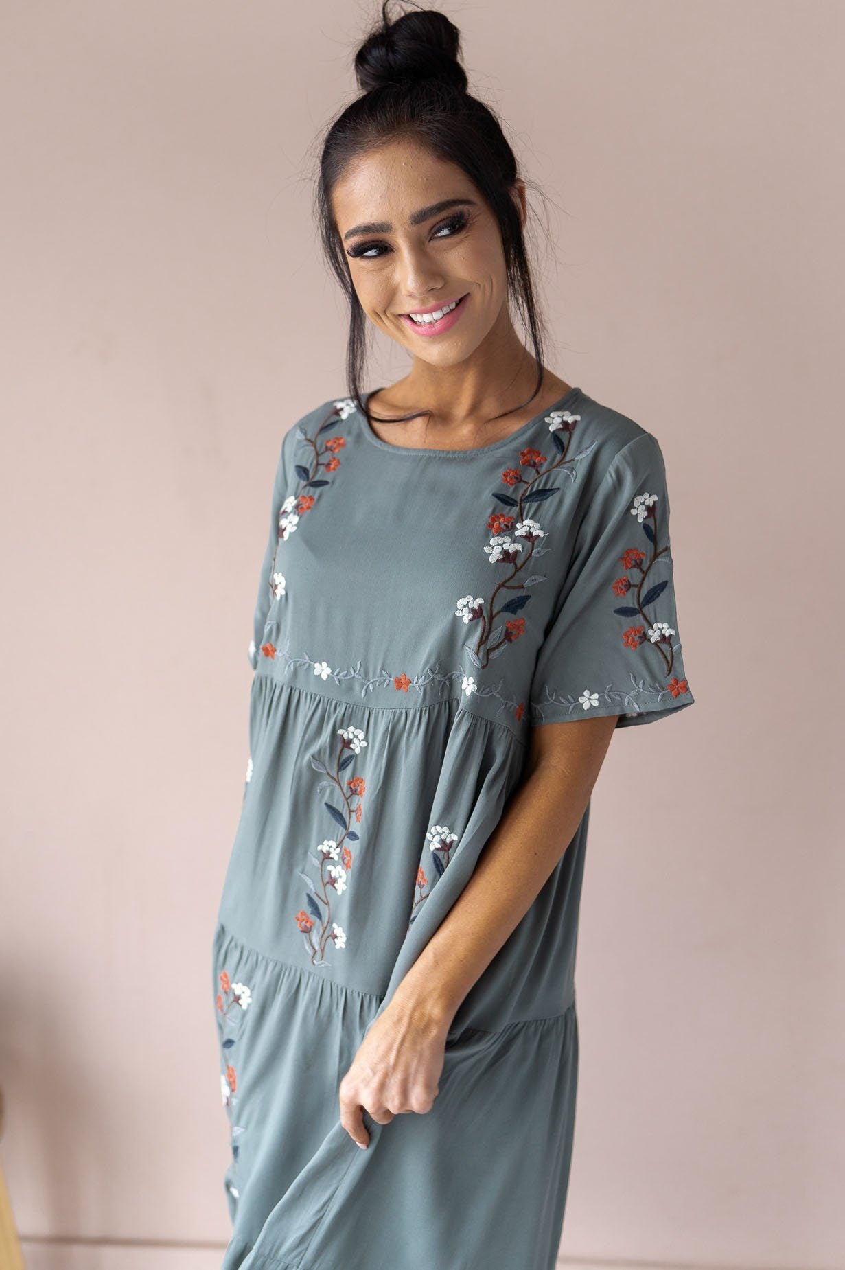 The Allegra Modest Dresses vendor-unknown