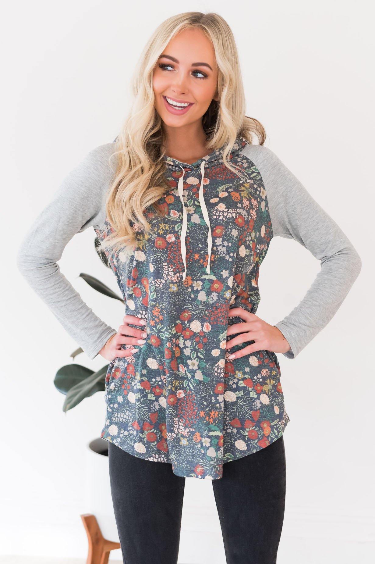 Daydream Believer Modest Hoodie Modest Dresses vendor-unknown