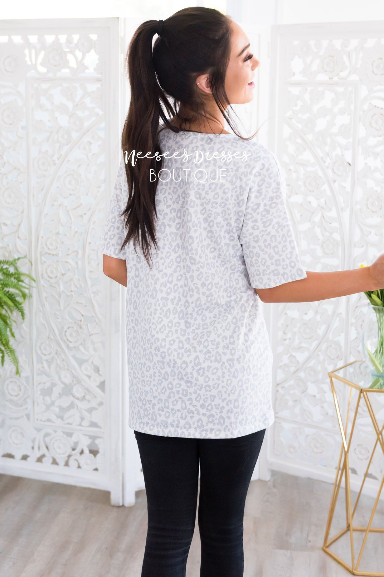 Wild For You Modest Top Modest Dresses vendor-unknown