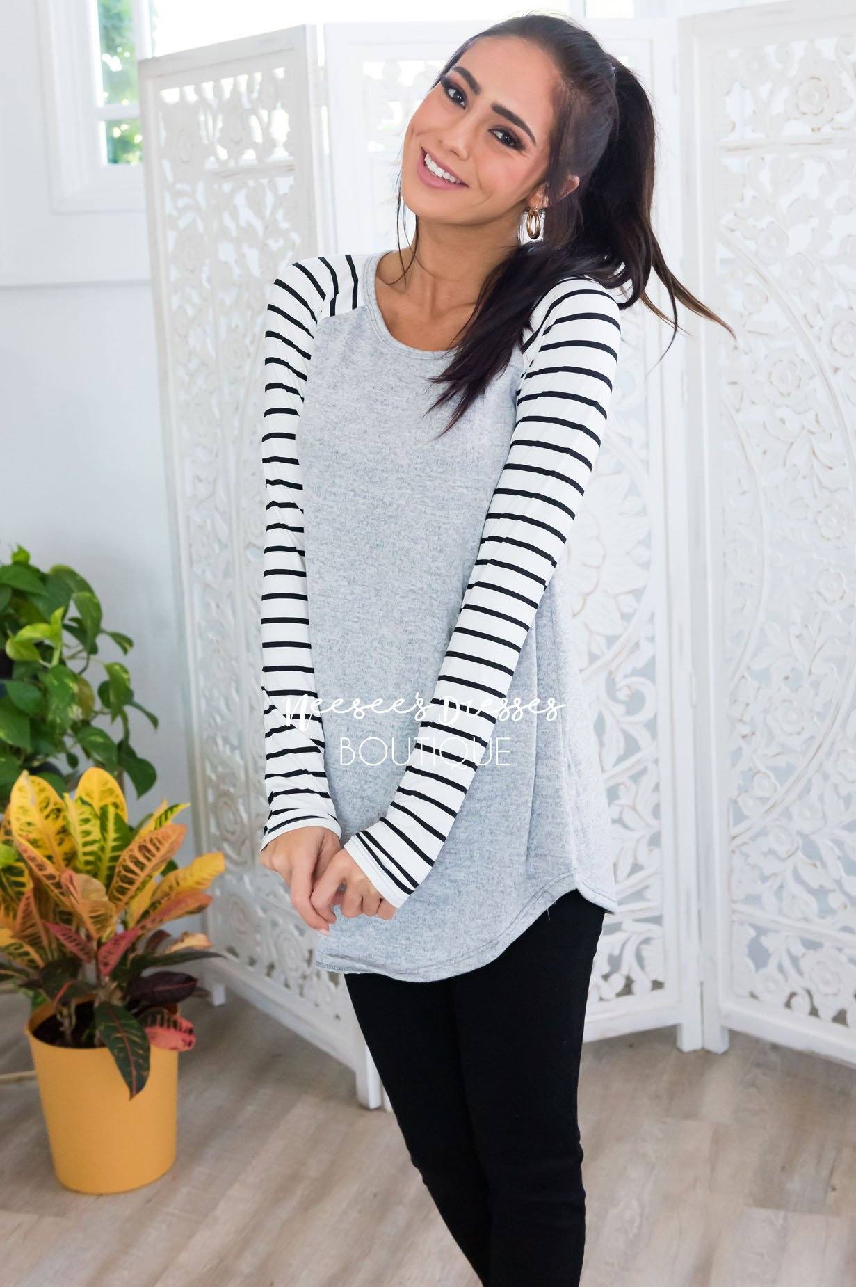 All The More Charming Modest Top Modest Dresses vendor-unknown