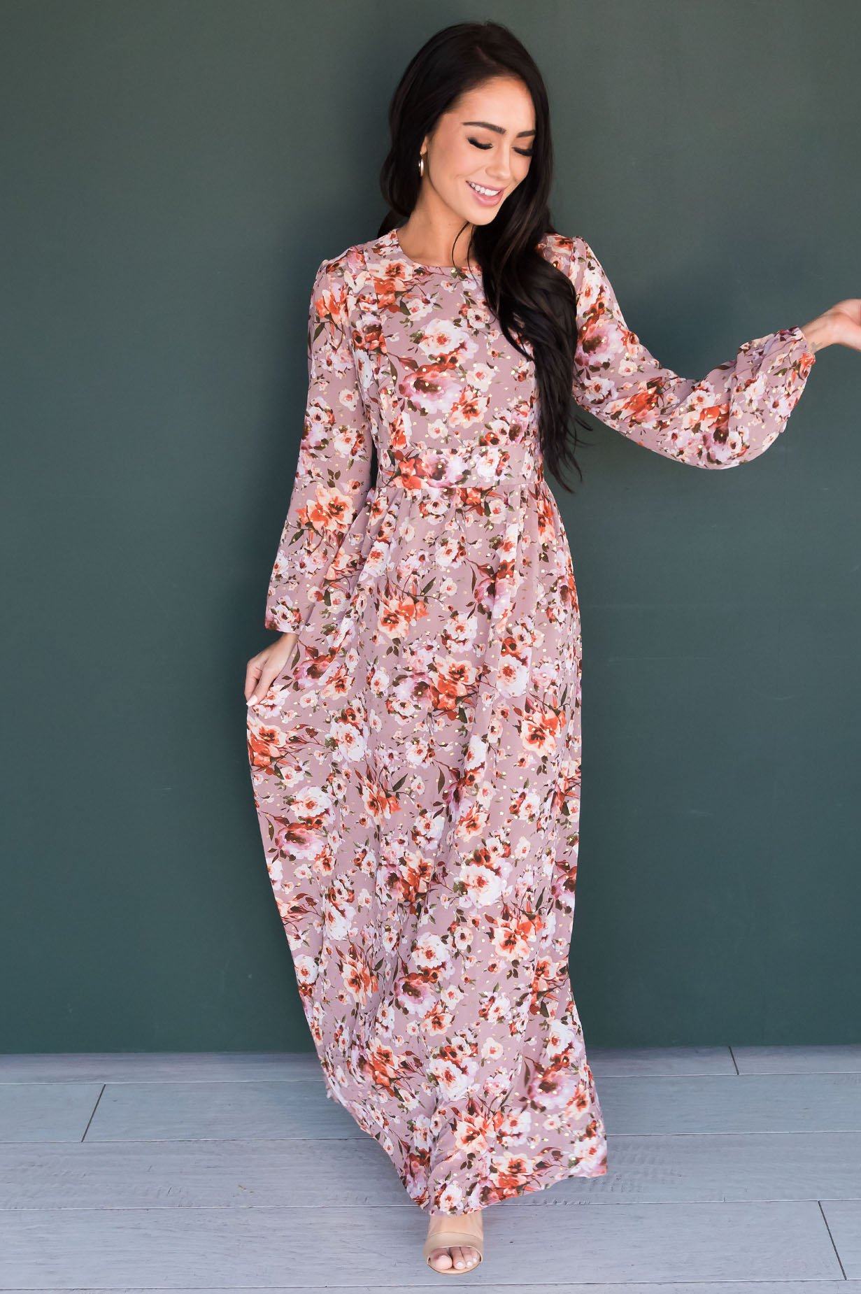 The Hailey Maxi Dress Modest Dresses vendor-unknown