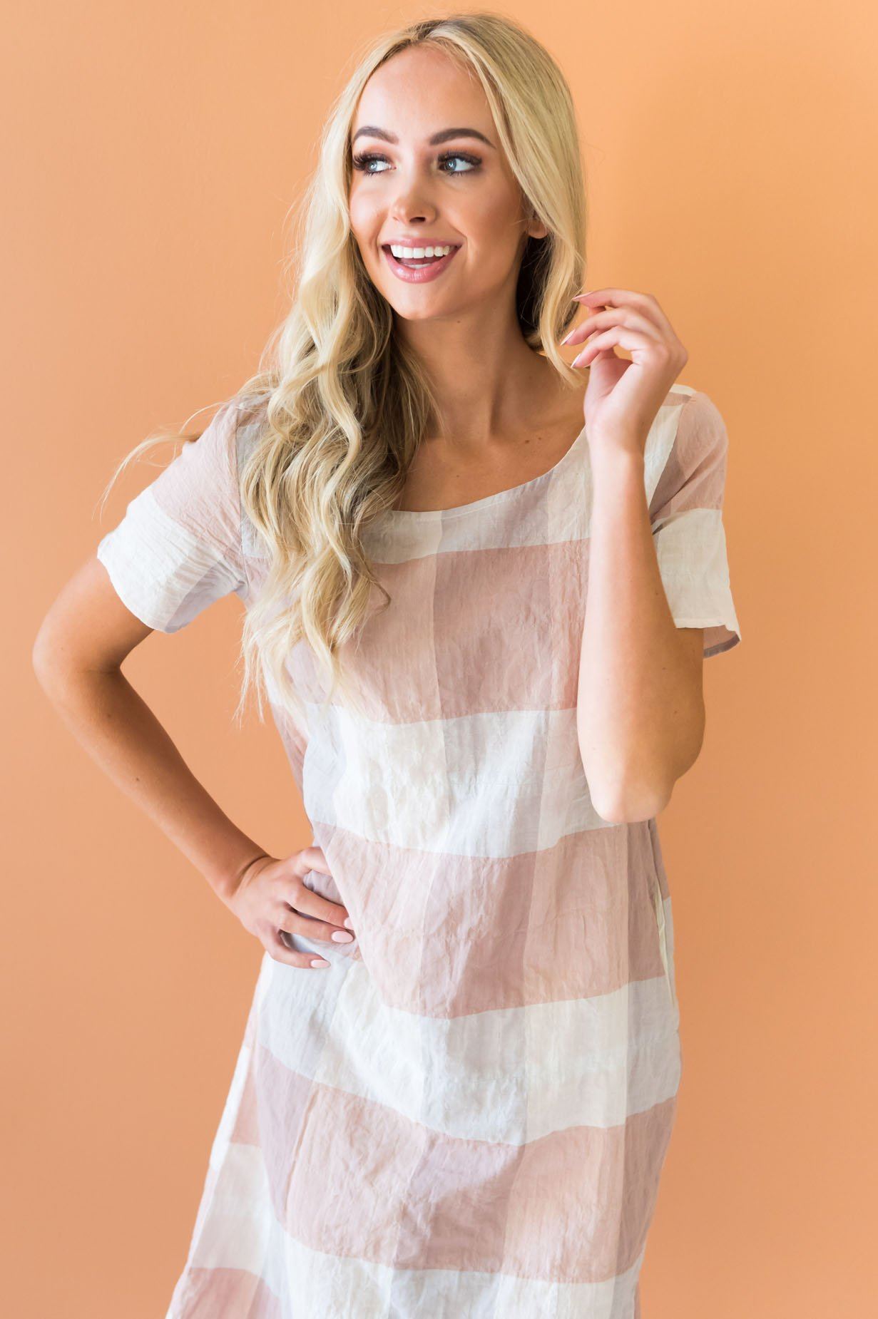 The Hallie Modest Dresses vendor-unknown