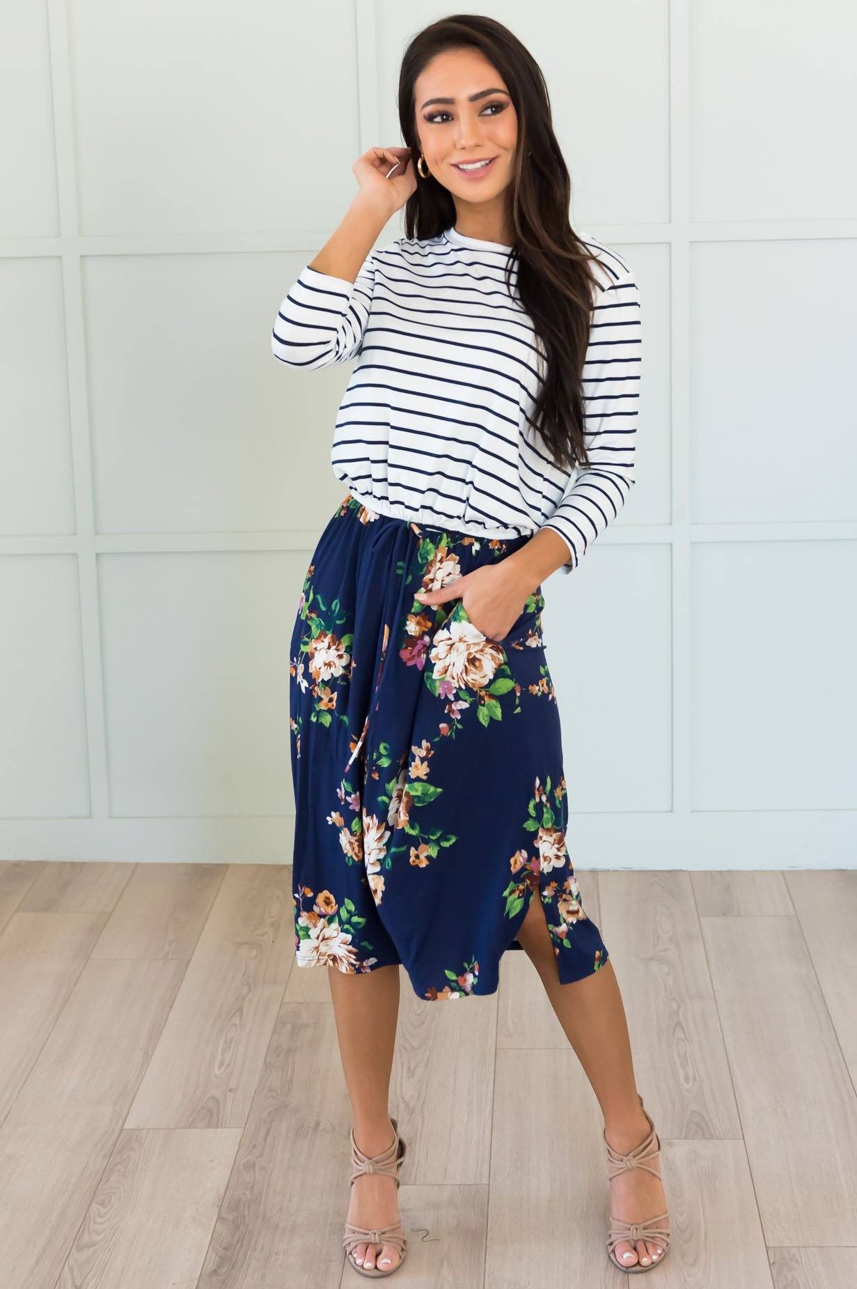 The Hannah Ann Modest Dresses vendor-unknown