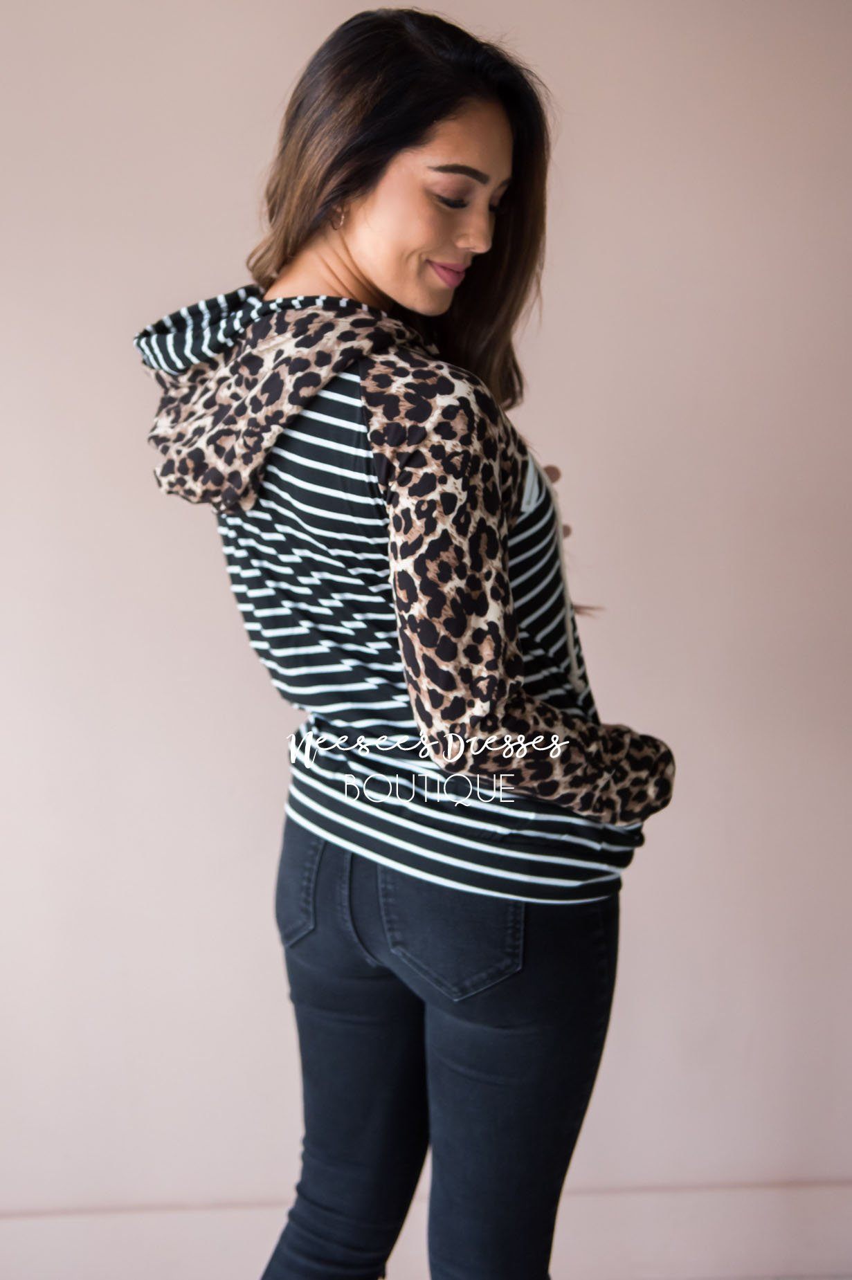 Happiest Hearts Pullover Hoodie Tops vendor-unknown