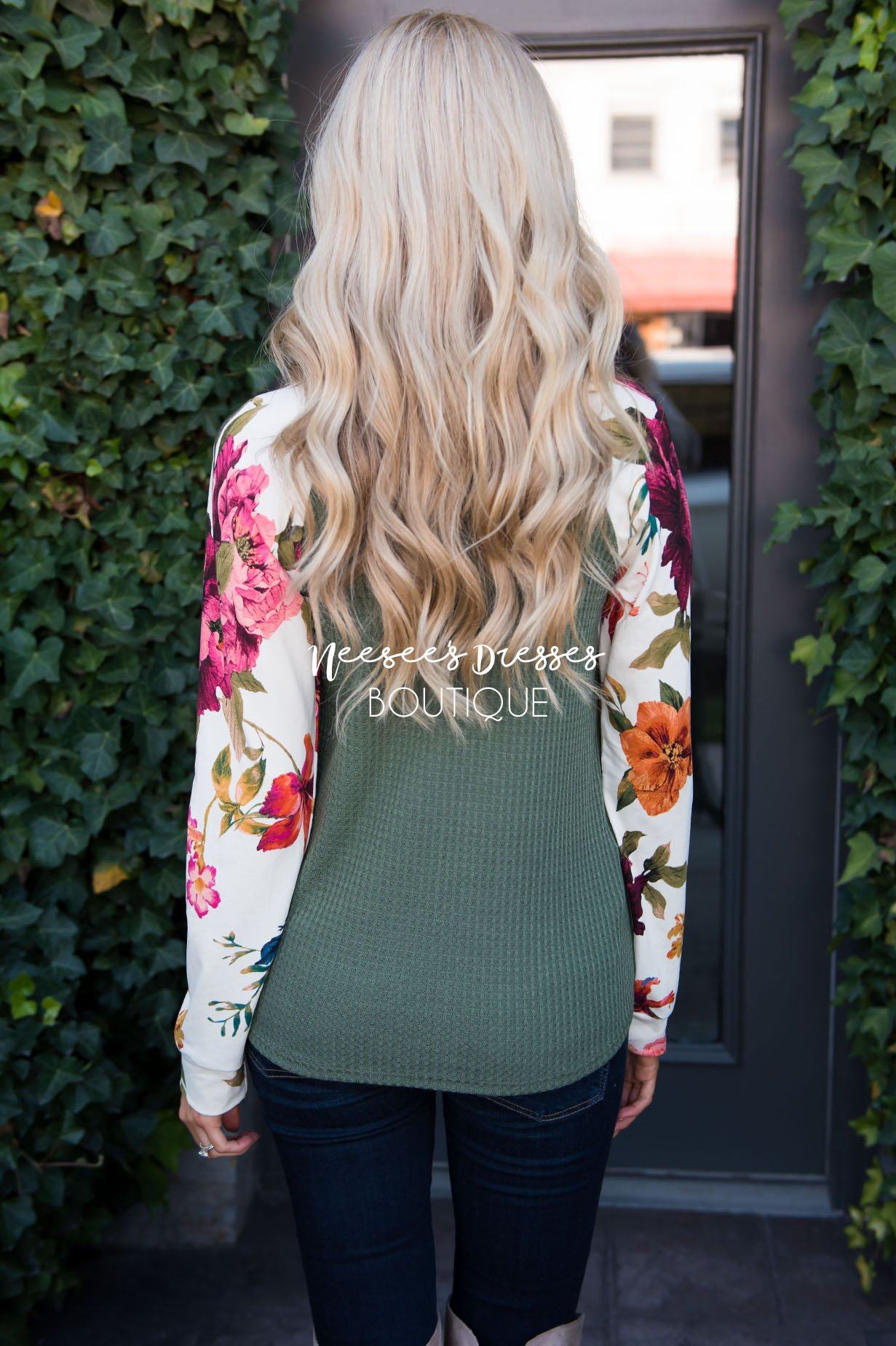 Happily Ever After cowl neck thermal Modest Dresses vendor-unknown