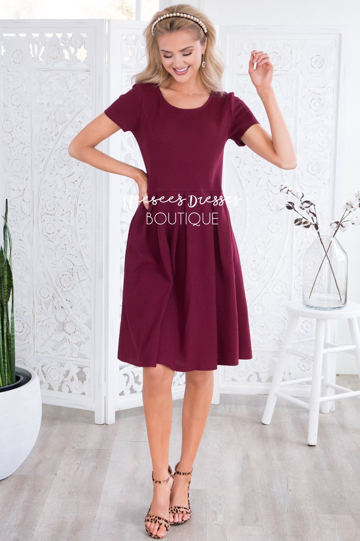 The Hazel Modest Dresses vendor-unknown