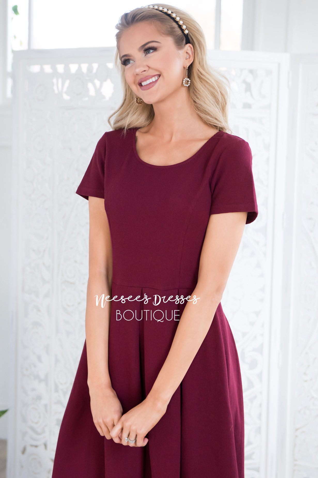 The Hazel Modest Dresses vendor-unknown