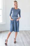 The Poppy 3/4 Length Sleeves Modest Dresses vendor-unknown 