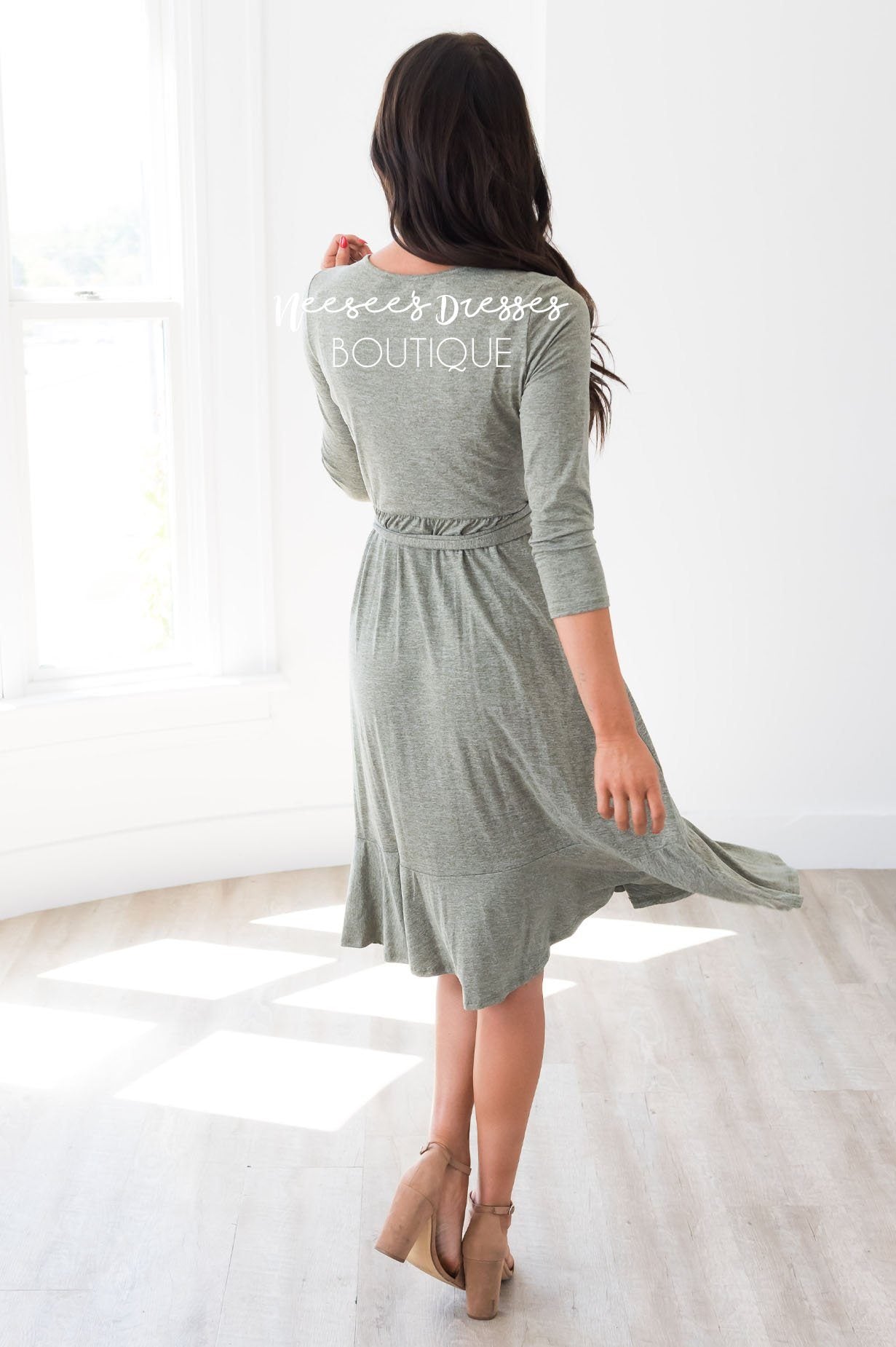 The Porscha Modest Dresses vendor-unknown