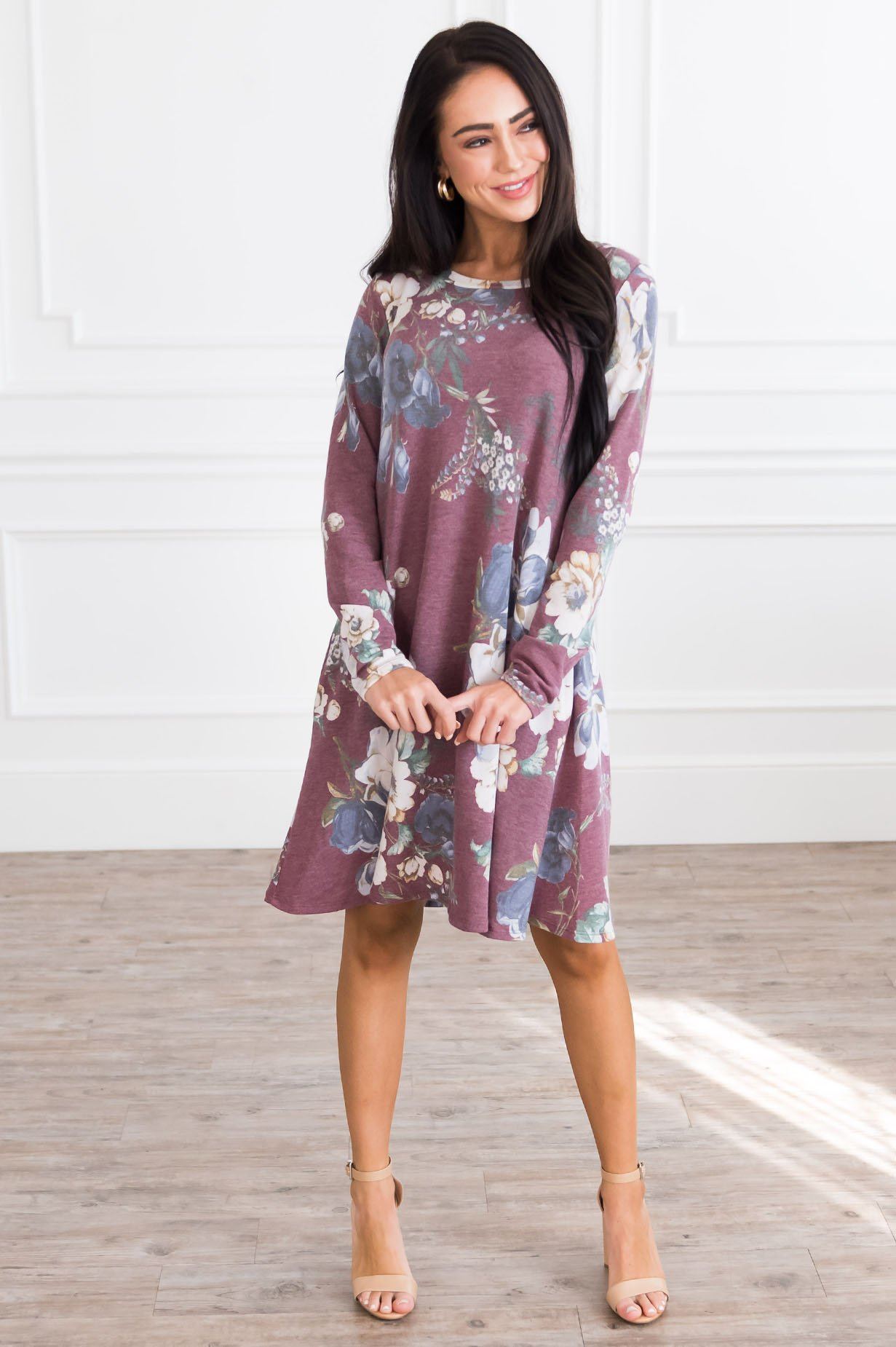 The Krystal Modest Dresses vendor-unknown