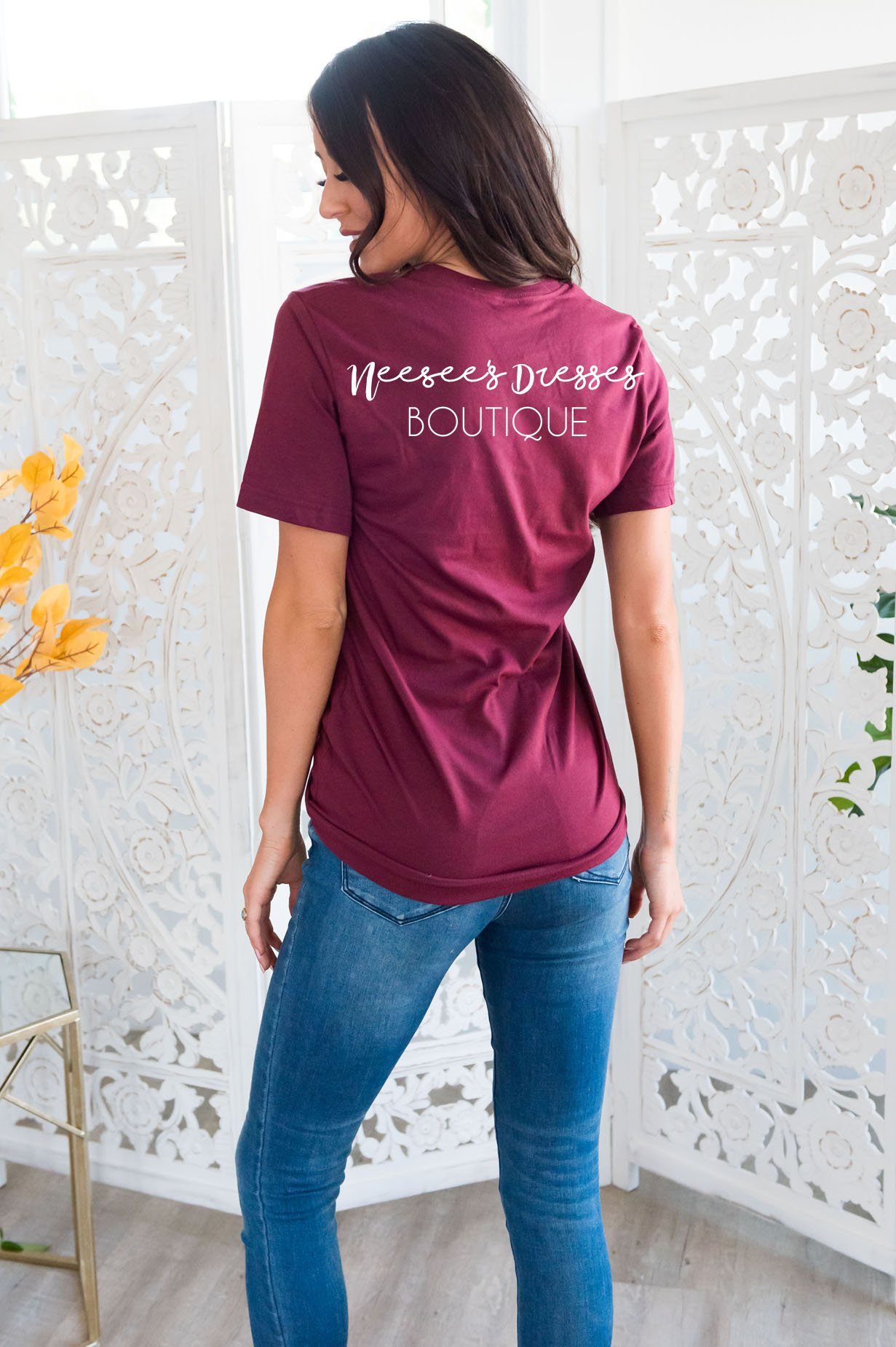Hello Beautifall Modest Tee Modest Dresses vendor-unknown